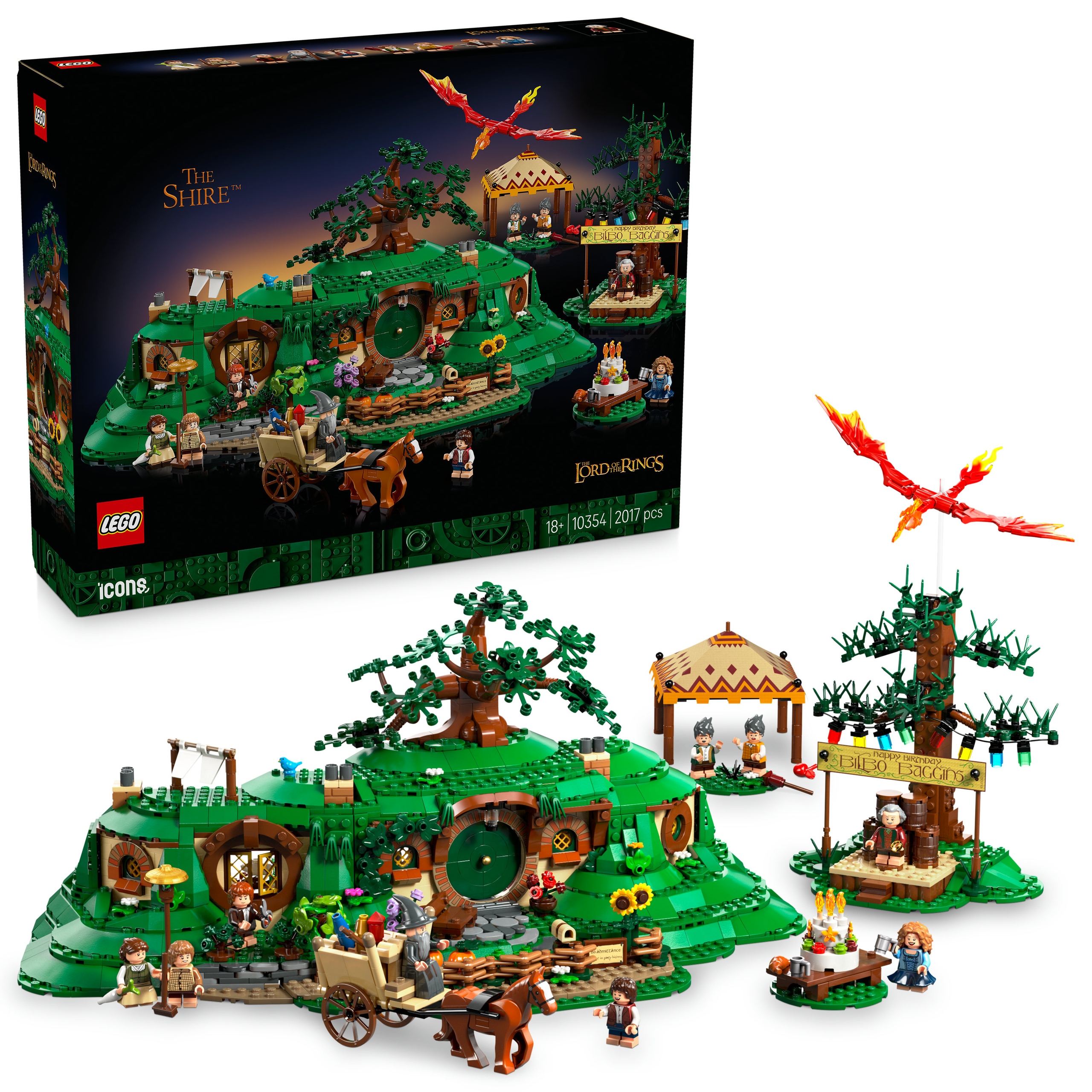 Lego Icons 10354 Pán prstenů: Kraj