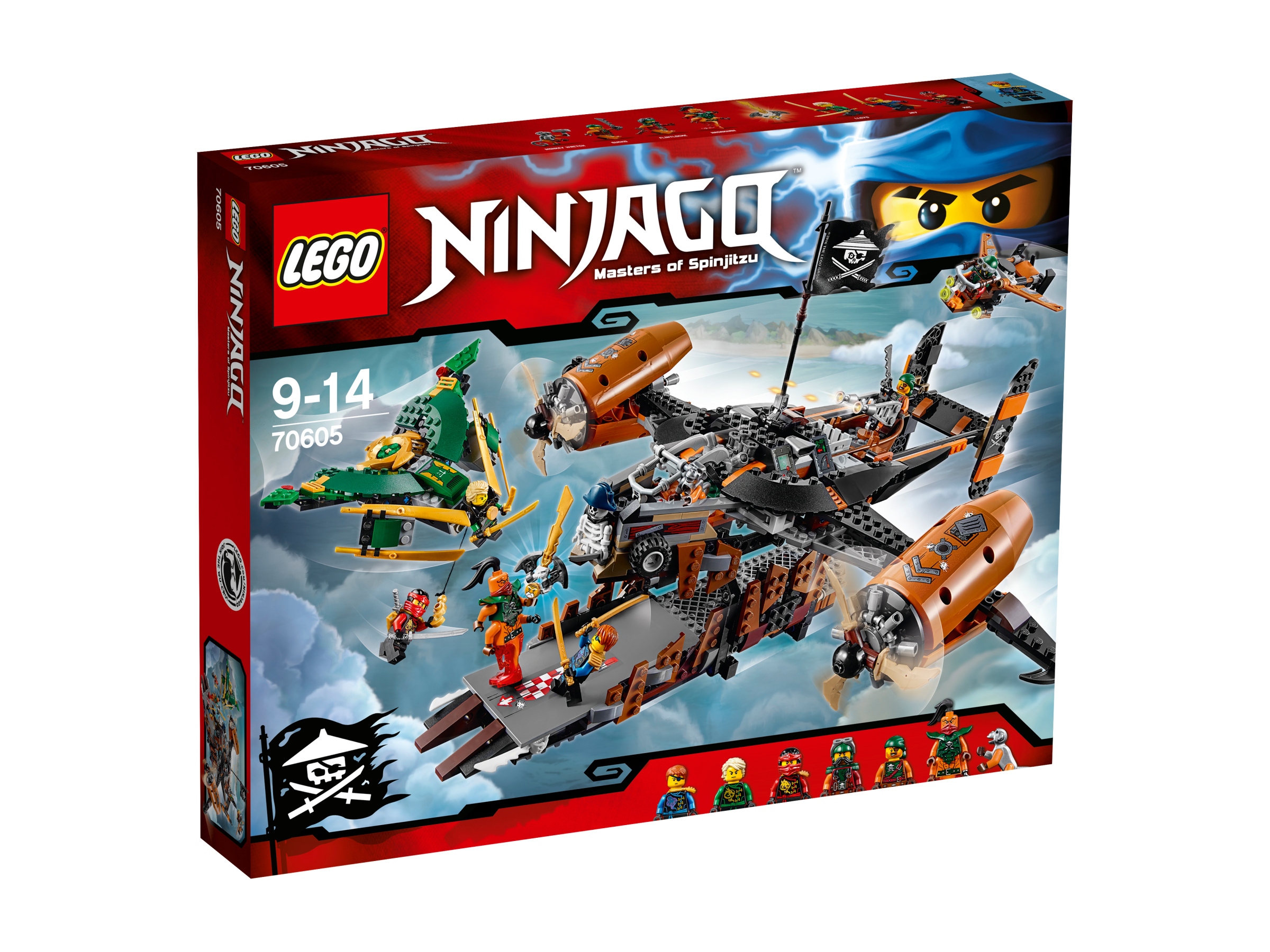 Lego Ninjago Zestaw Twierdza Nieszczęścia 70605