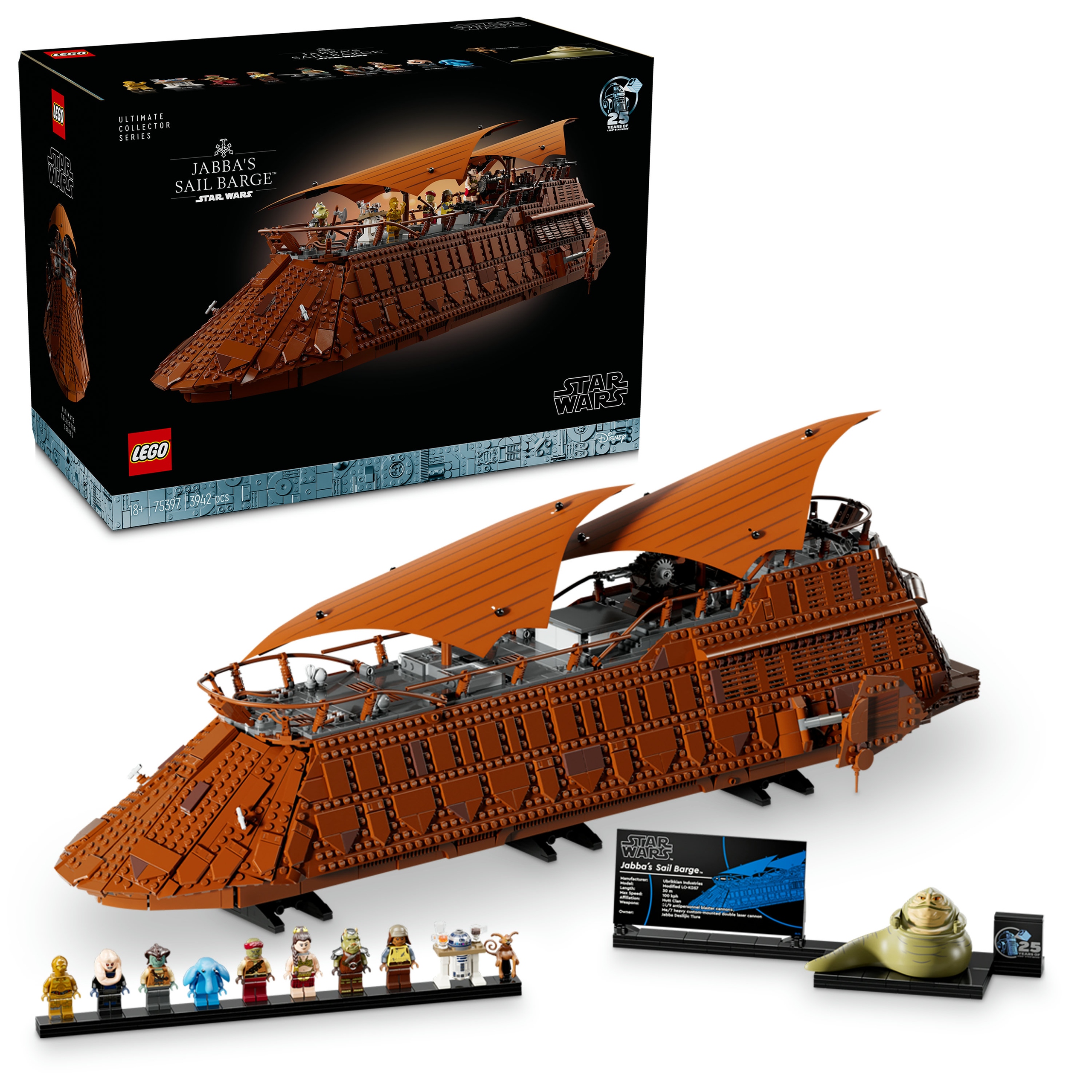 Lego Star Wars 75397 Jabbova bárka