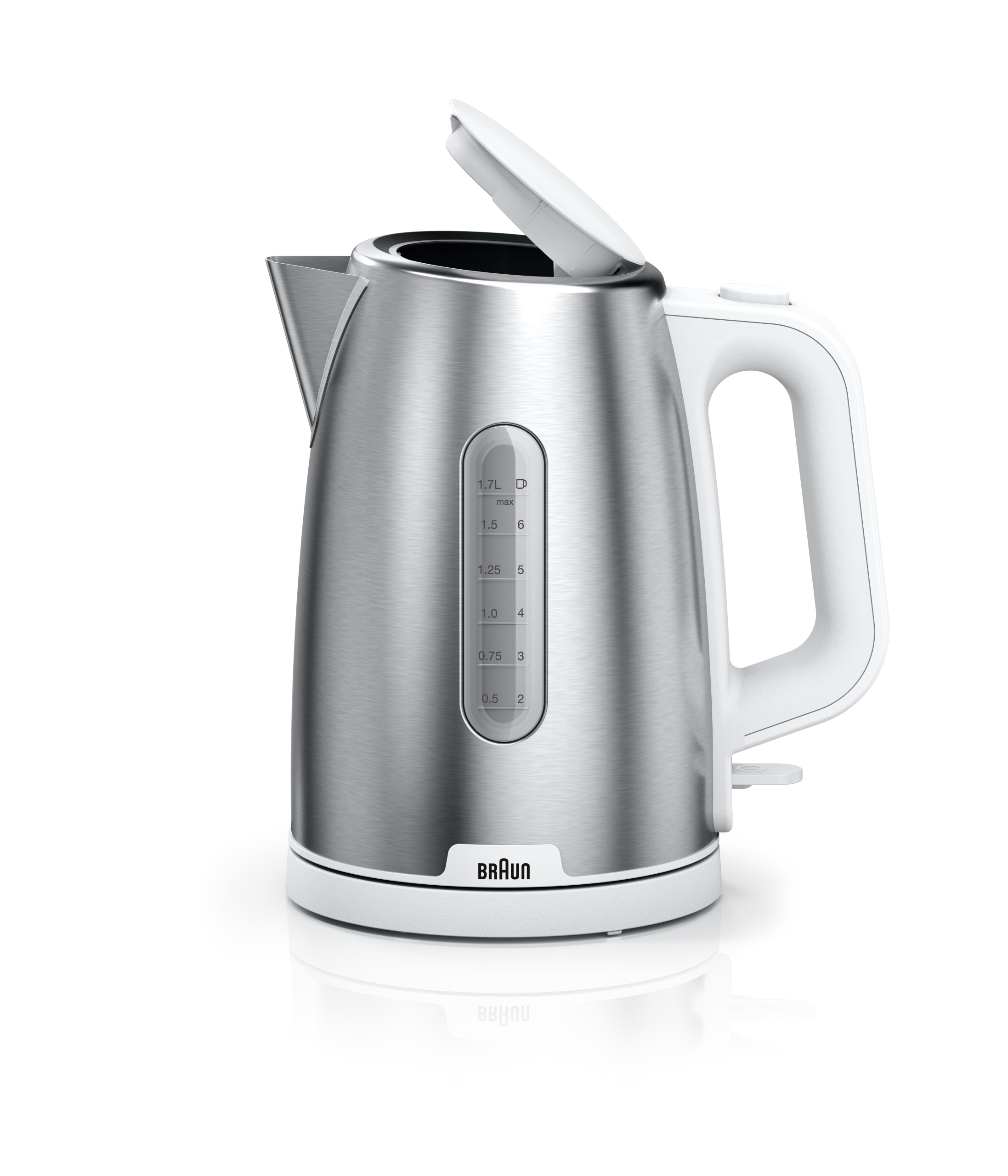 Czajnik elektryczny Braun Wk 1500 2200 W 1,7 l srebrny