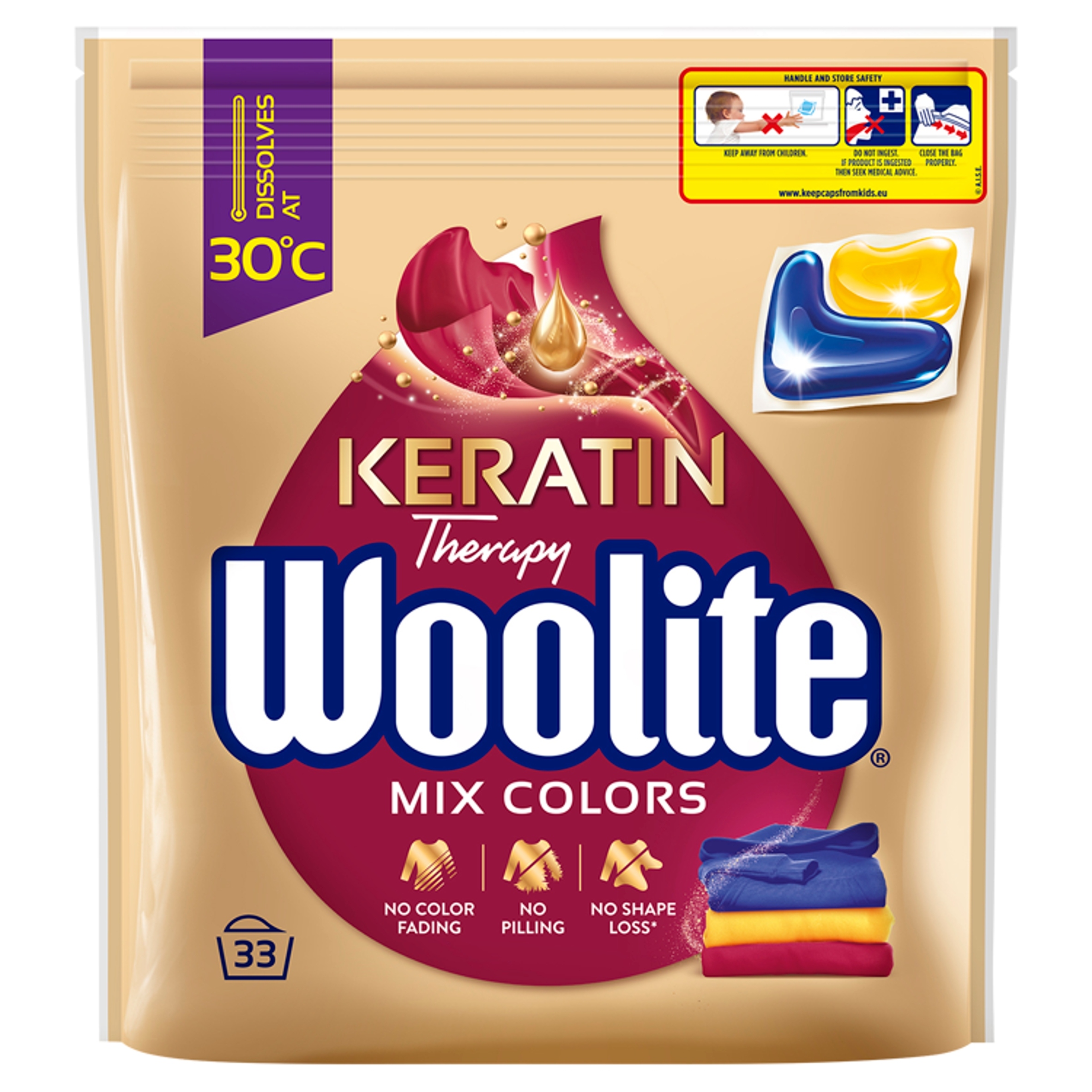 

Kapsułki do prania Woolite 33 szt.