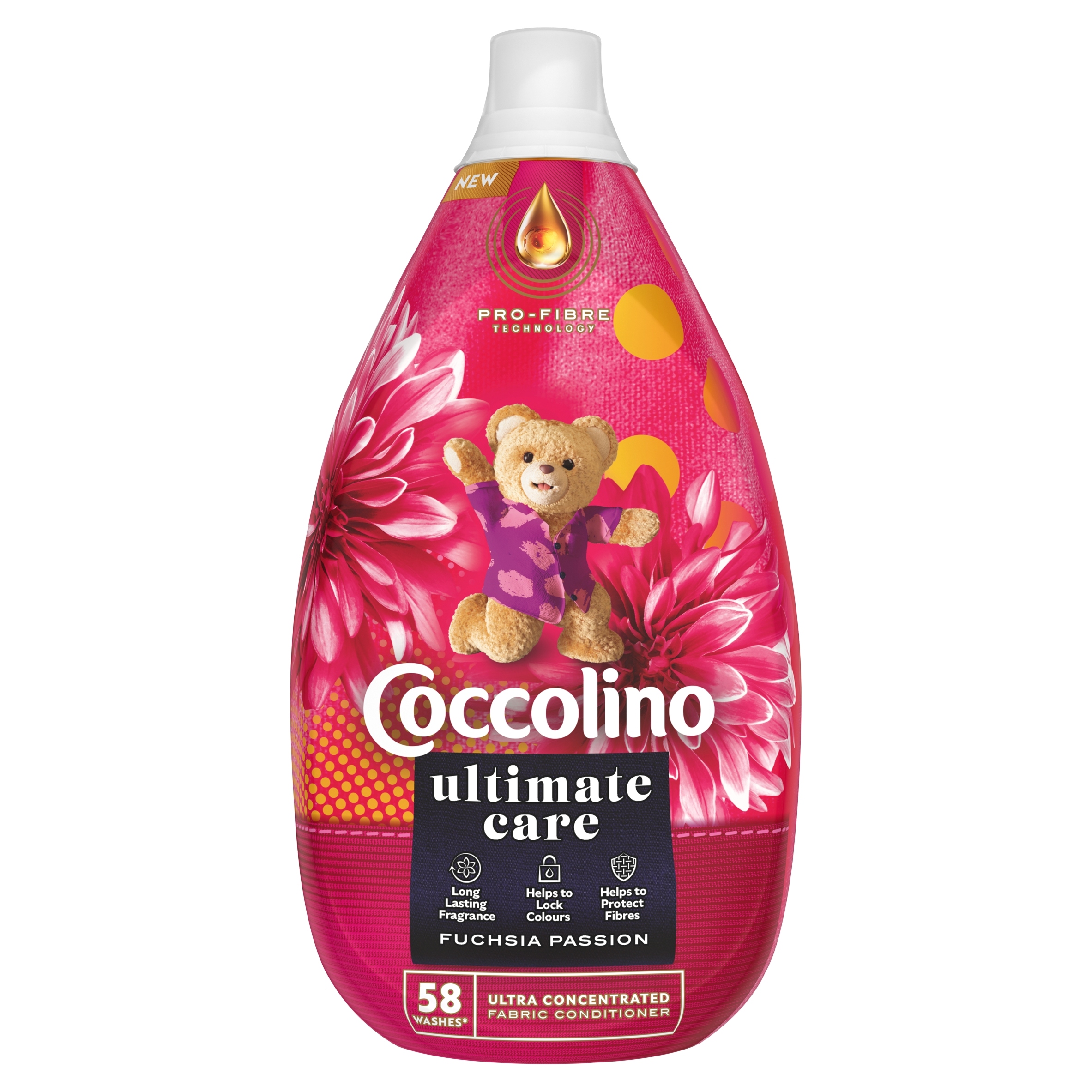 

Coccolino Deluxe płyn do płukania 870ml Fuchsia