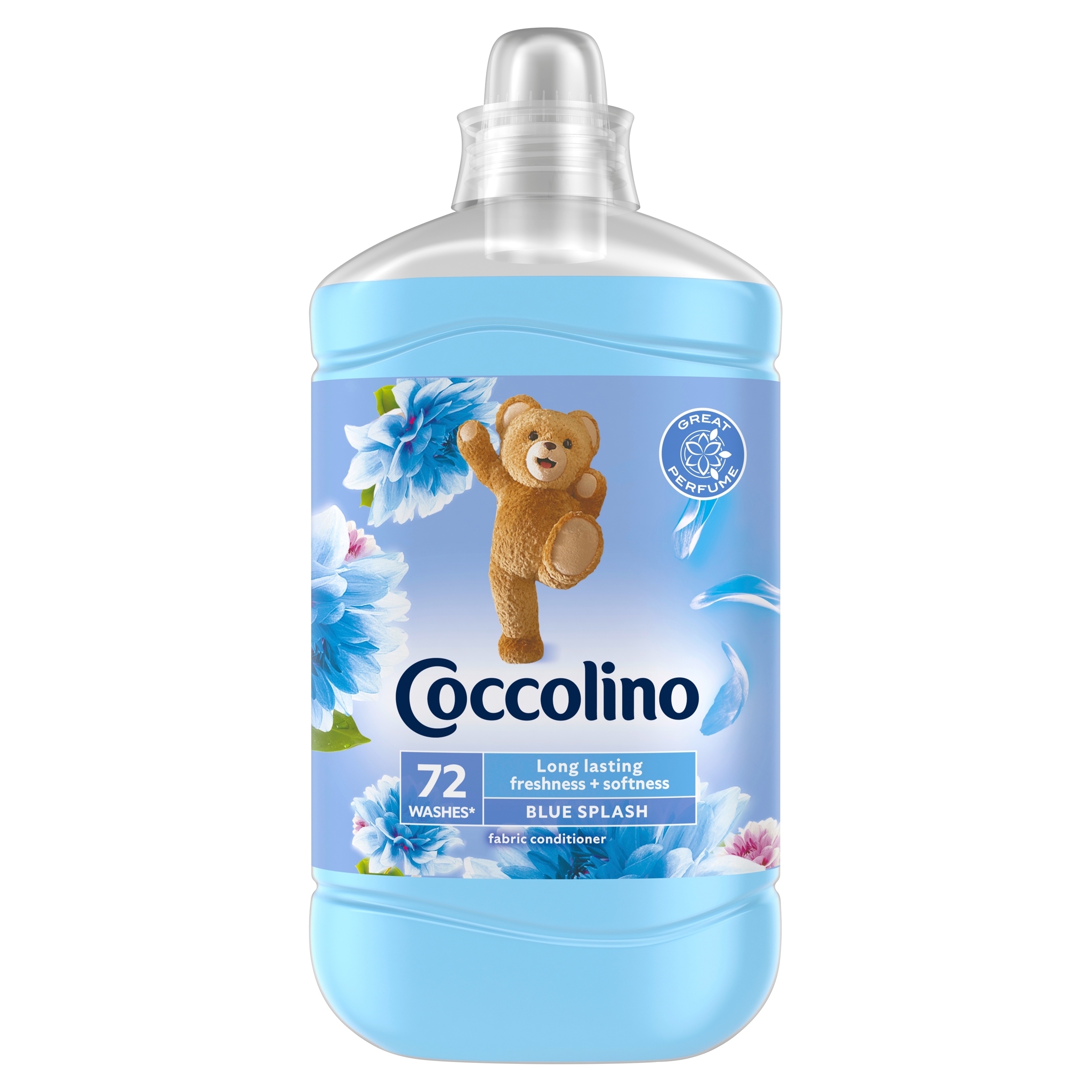 

Coccolino, płyn do płukania, Blue Splash, 1,8l