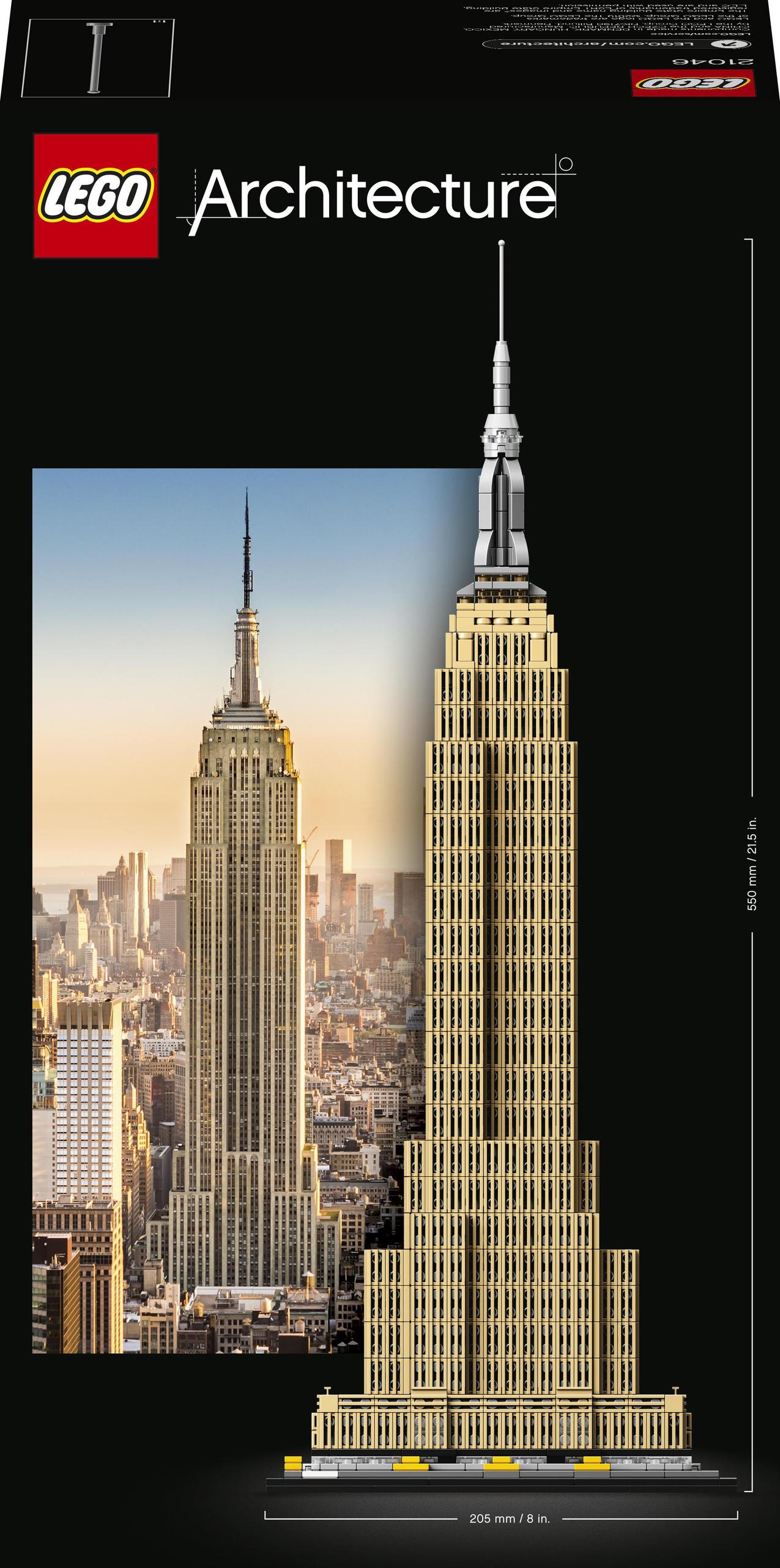 Klocki LEGO Architecture 21046 Empire State Building NOWE Zestaw Prezent Marka LEGO
