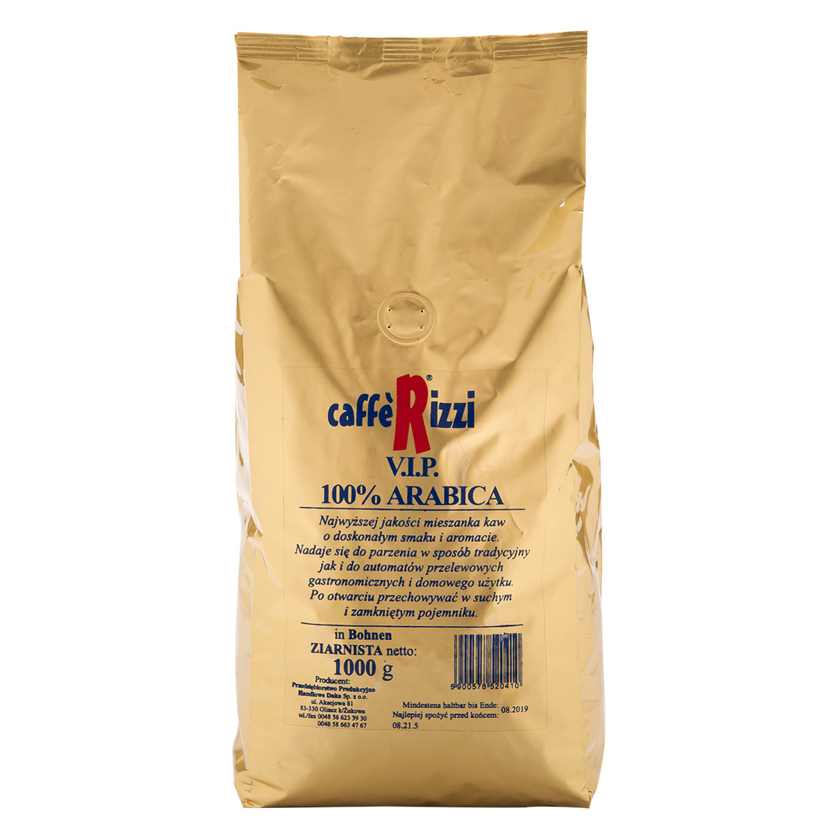Levně Caffe Rizzi Vip káva 1kg