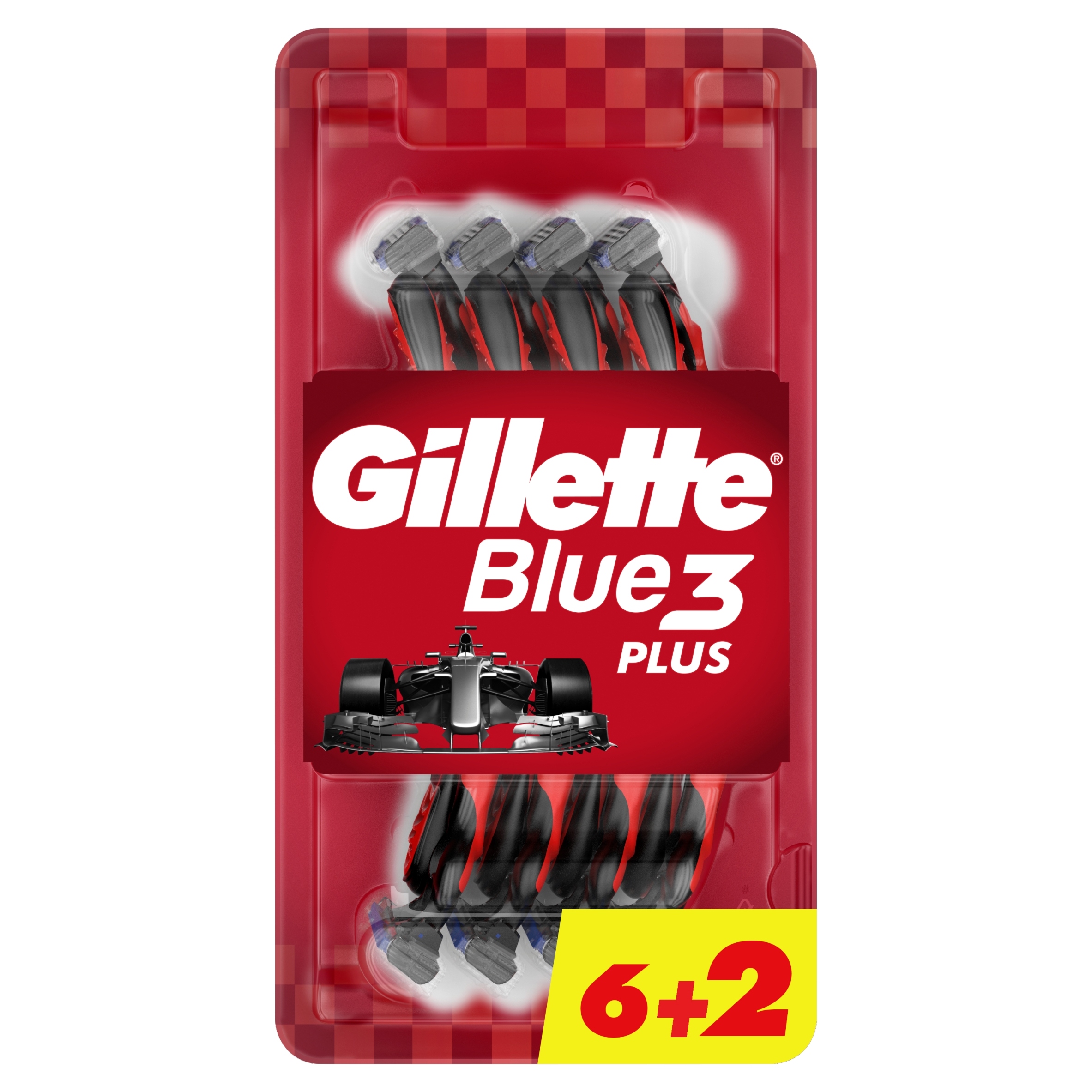 GILLETTE MASZYNKI DO GOLENIA BLUE 3 PLUS 8 SZT