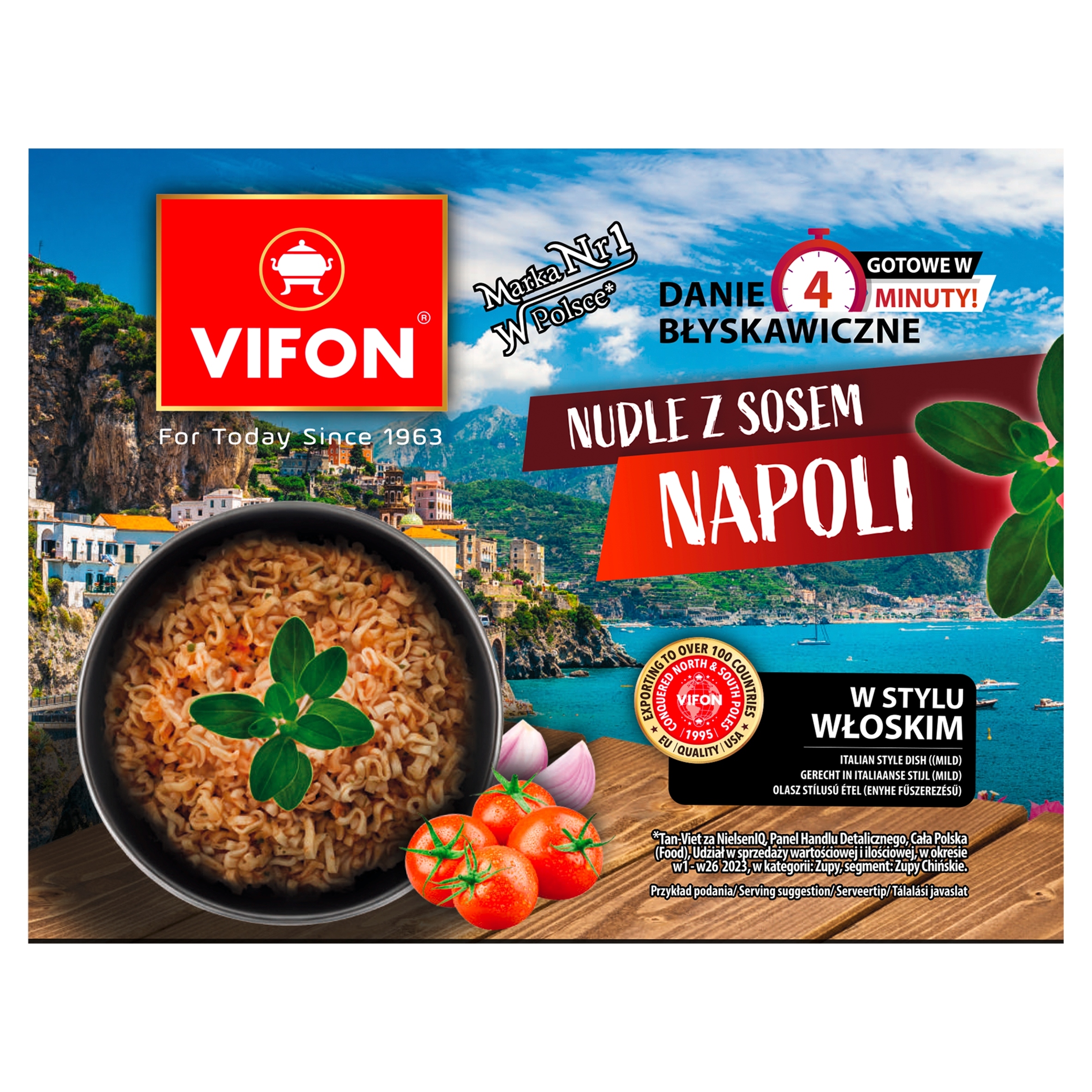 Nudle s napoli omáčkou Vifon 97 g