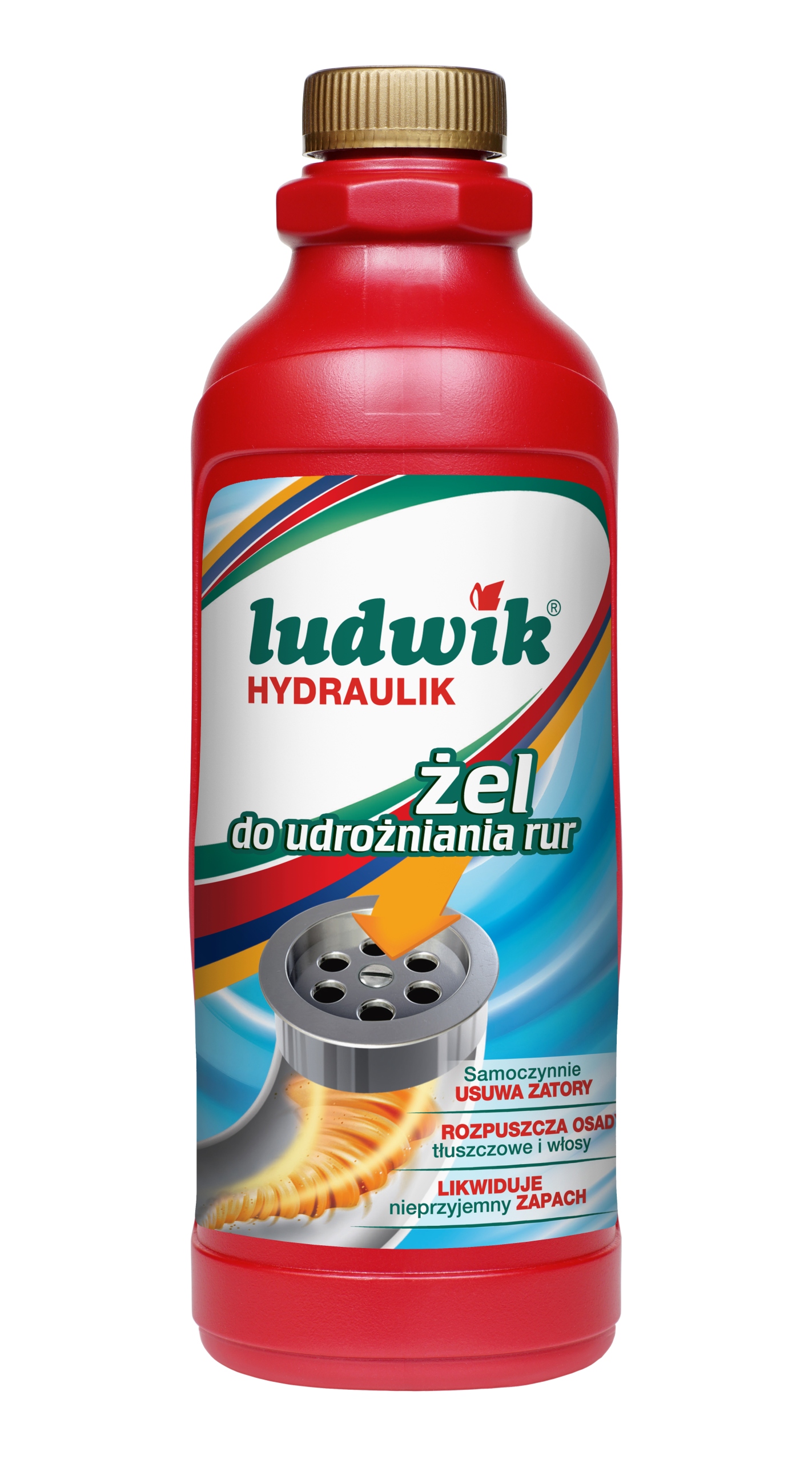 Ludwik gel na čištění odtoků 1 l