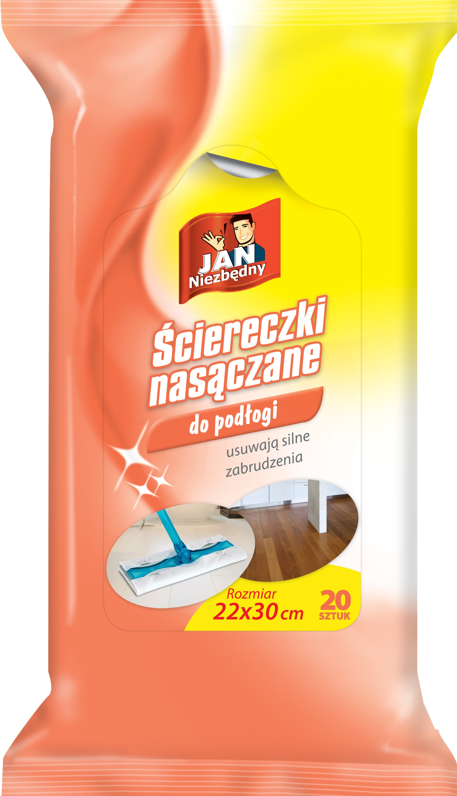 JAN N. 20SZT ŚCIERECZKI NASąCZANE-DO PODŁOGI