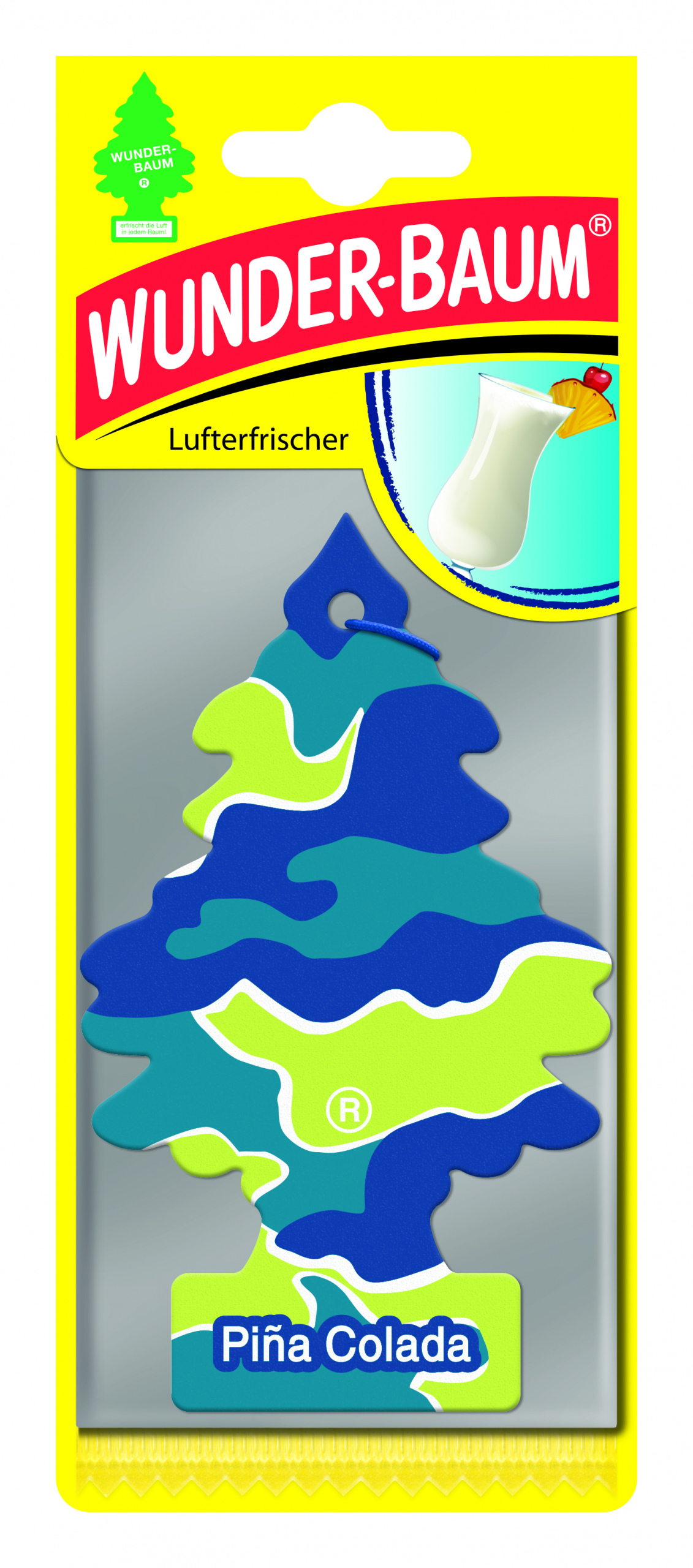 

Zapach samochodowy Wunder-Baum Pina Colada