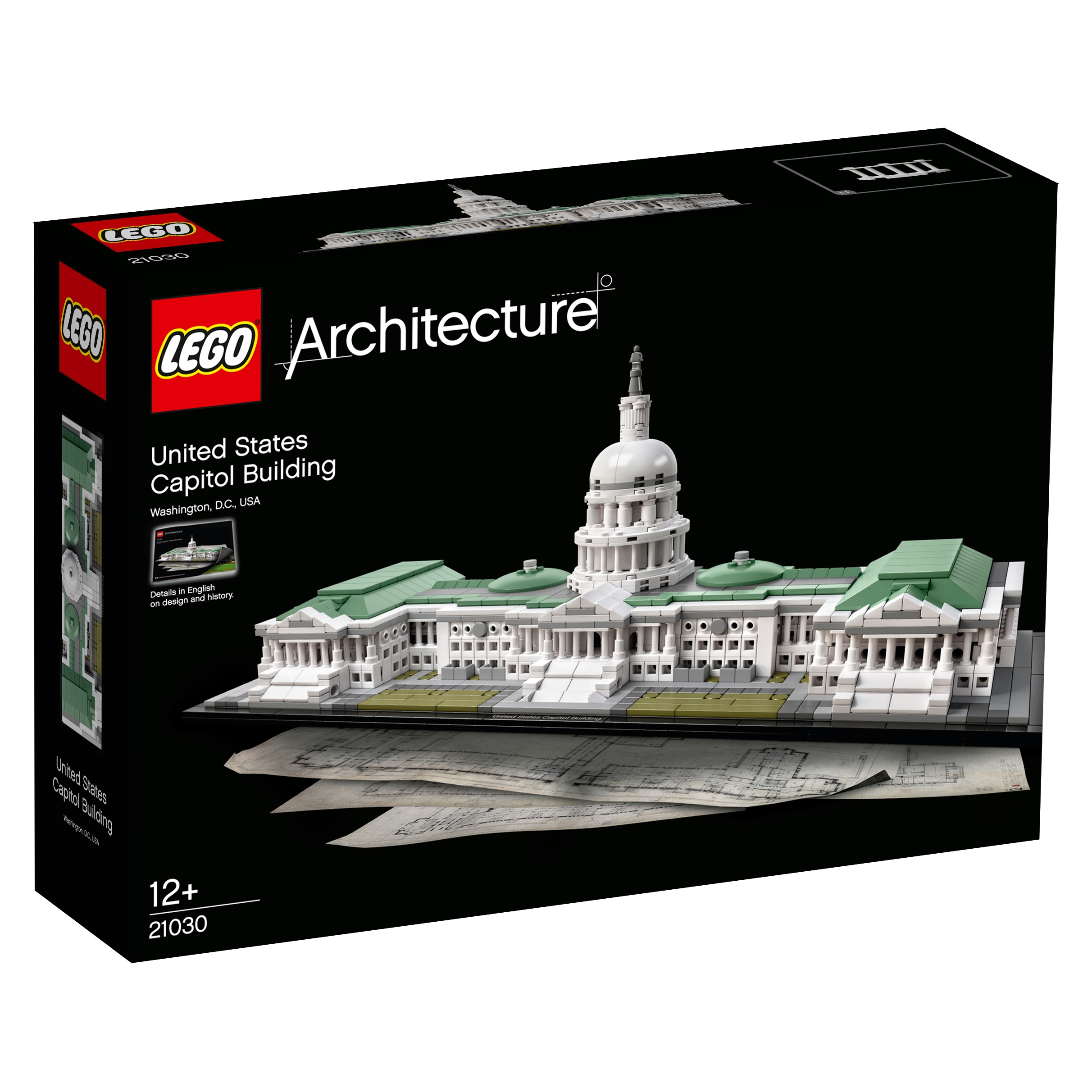 Lego Architecture 21030 Kapitol Spojených států amerických