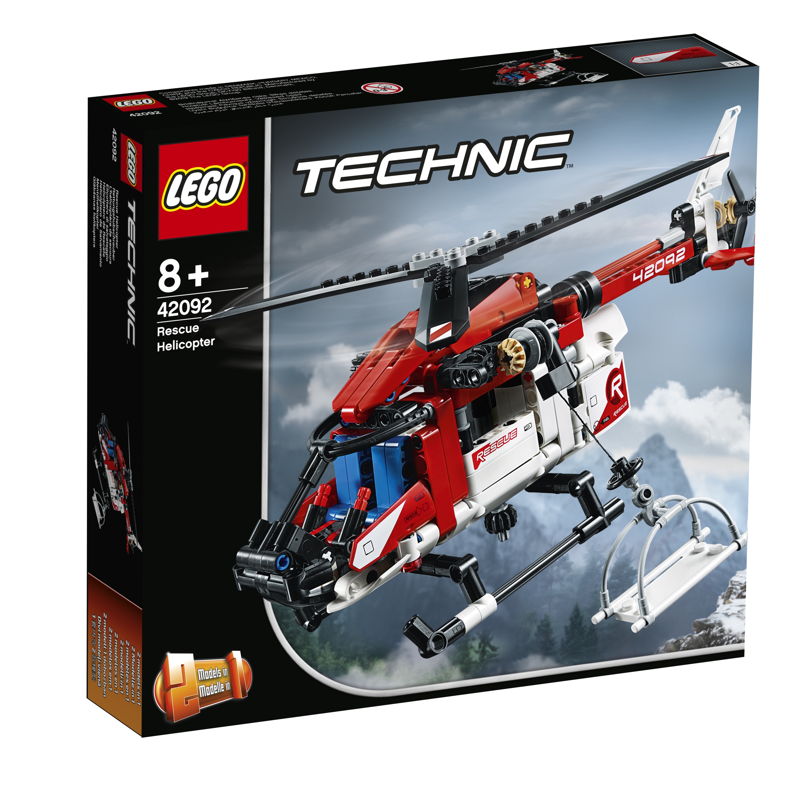 Lego Technic helikopter ratunkowy 42092