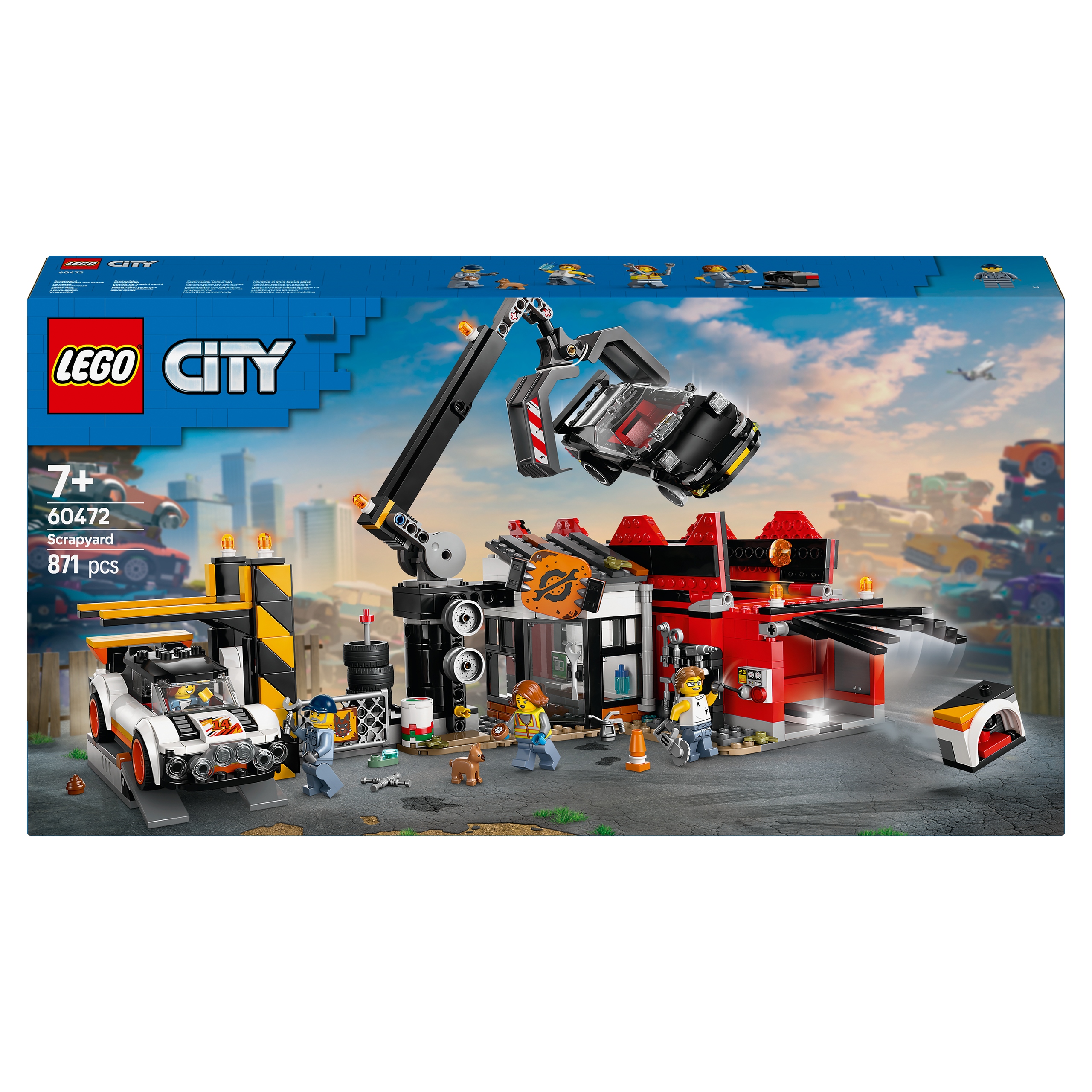 Lego City Vrakoviště s auty 60472