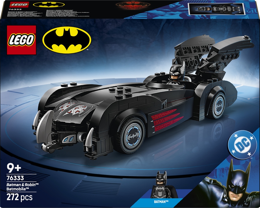 Zestaw konstrukcyjny Lego DC Batman: Batmobil z filmu Batman i Robin 76333