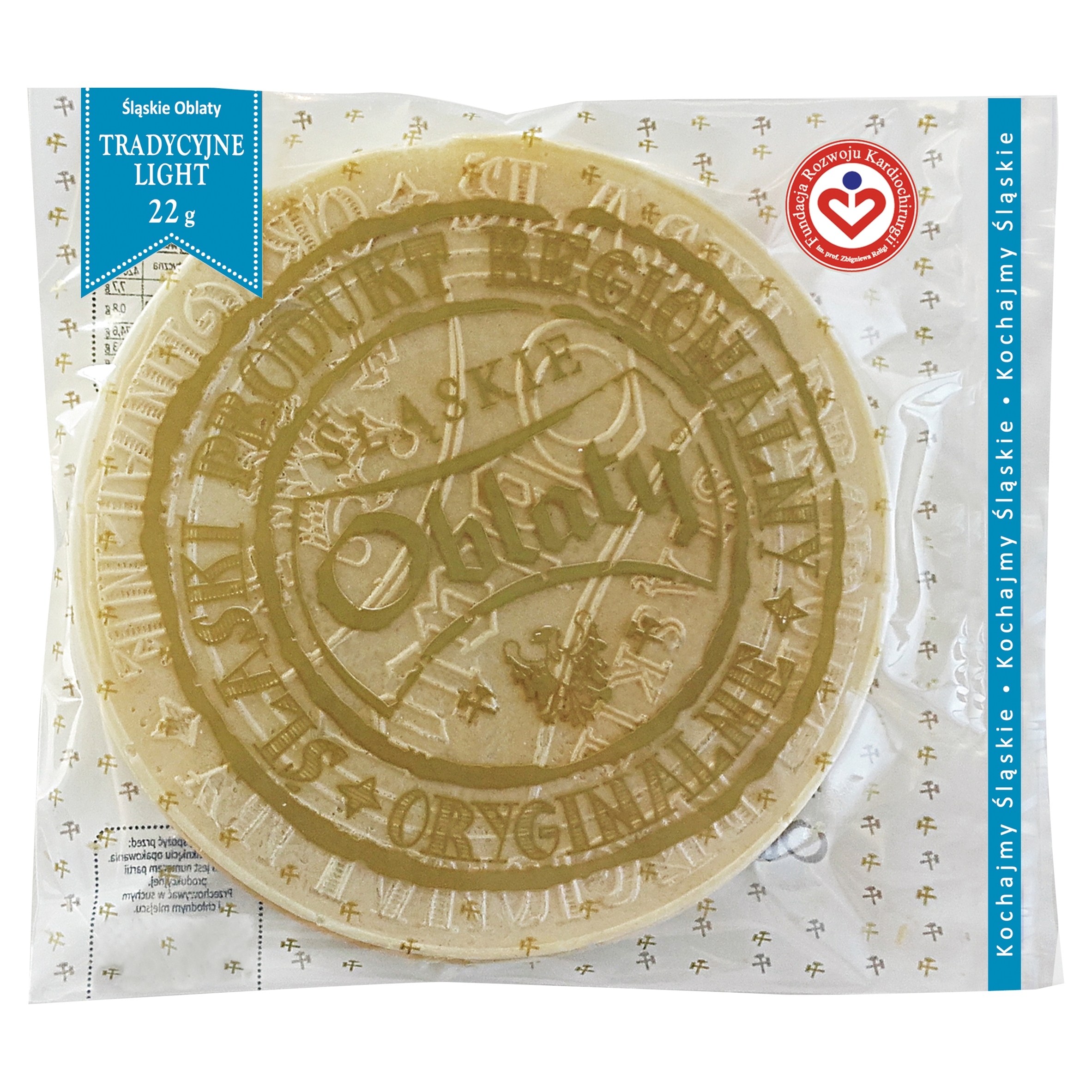 Sada Oplatky Slezské Tradiční Light Regionální produkt 22g 23 kusů