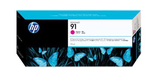 Inkoustová kazeta Hp 91 C9468A červená (purpurová)