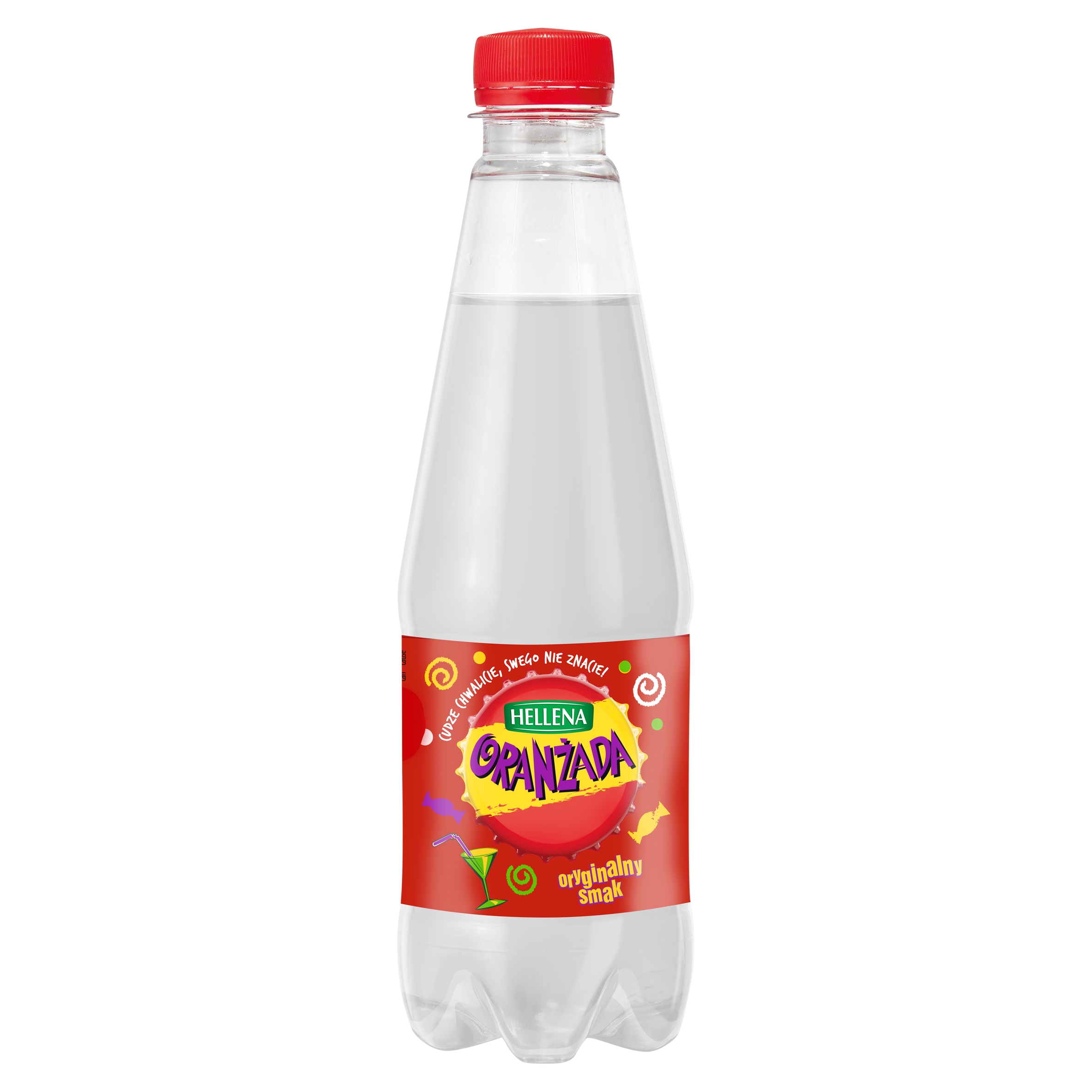Levně Hellena Bílá oranžáda 12x400 ml