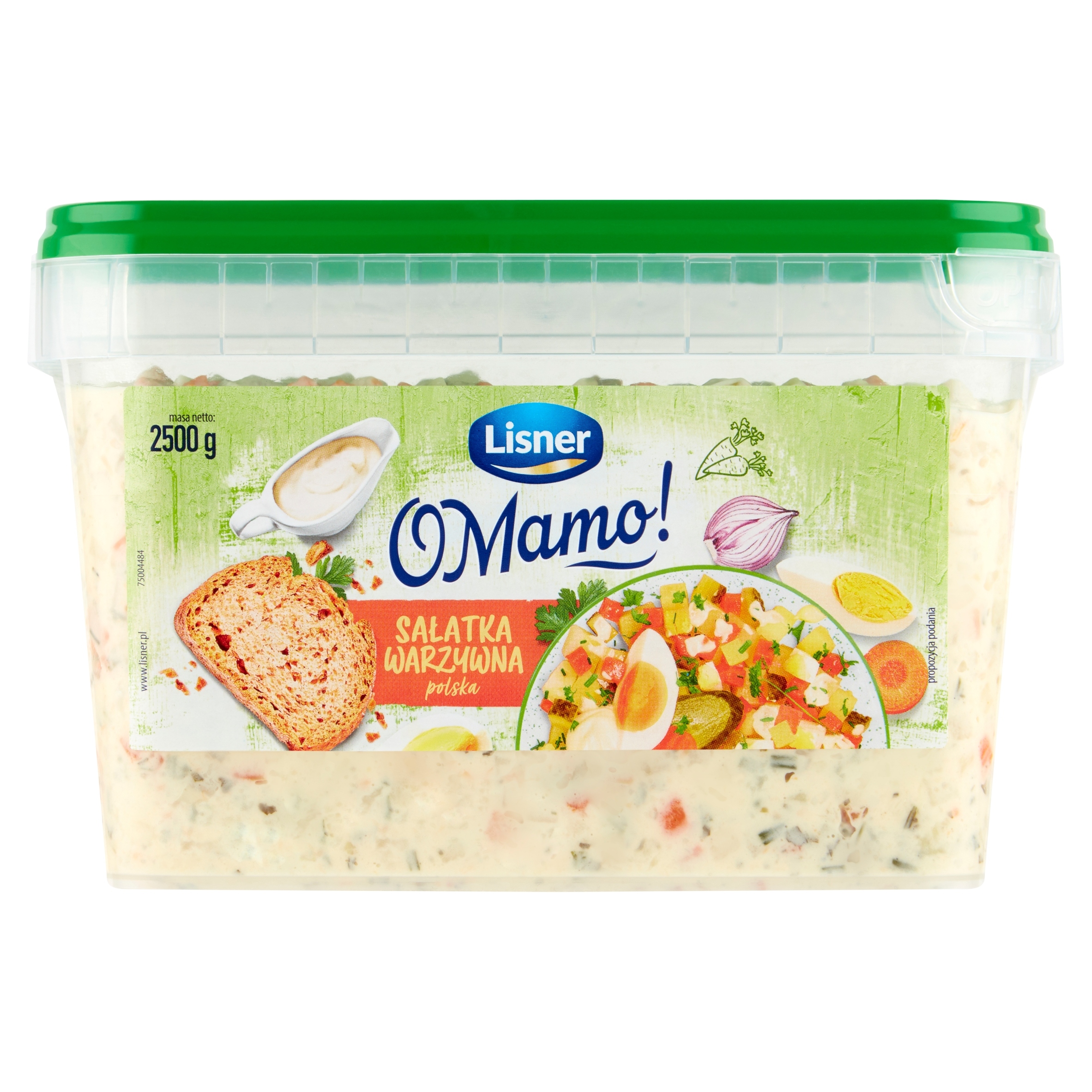 Levně Polský zeleninový salát Lisner 2500 g Lisner 2500 g