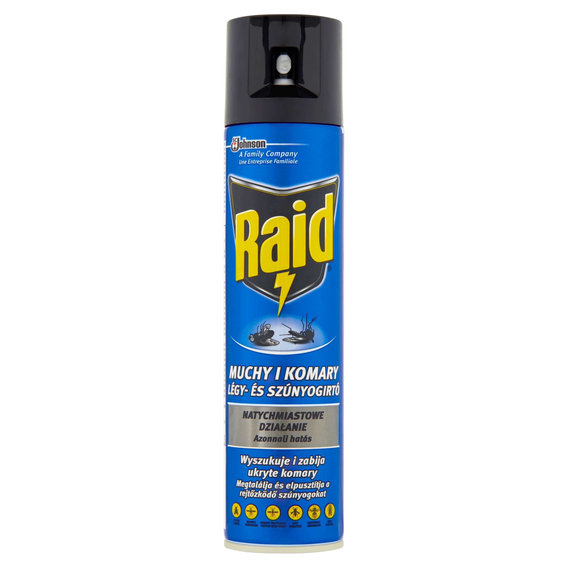 

Raid przeciw owadom latającym 400ml