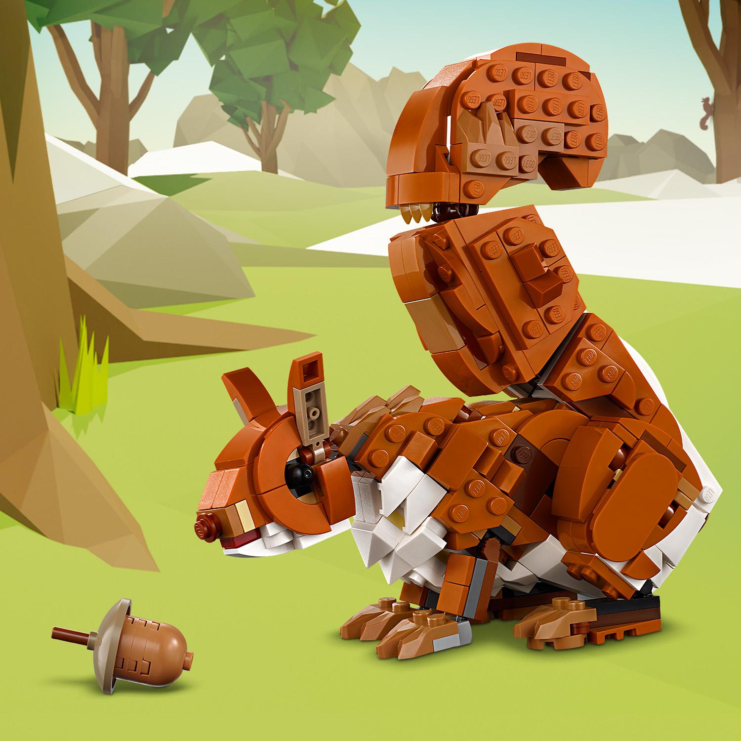 ZESTAW LEGO CREATOR 31154 LEŚNE ZWIERZĘTA: CZERWONY LIS Wiek dziecka 9 lat +
