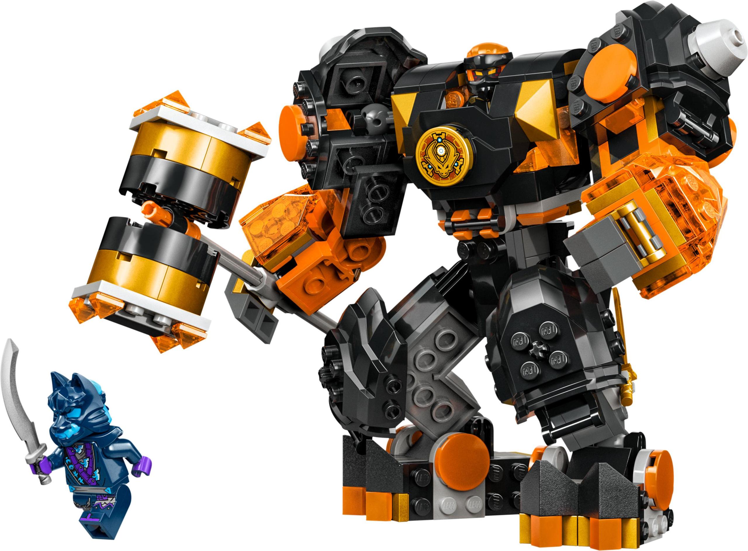LEGO NINJAGO 71806 MECH ŻYWIOŁU ZIEMI COLE'A + LEGO TORBA PAPIEROWA ŚREDNIA Marka LEGO
