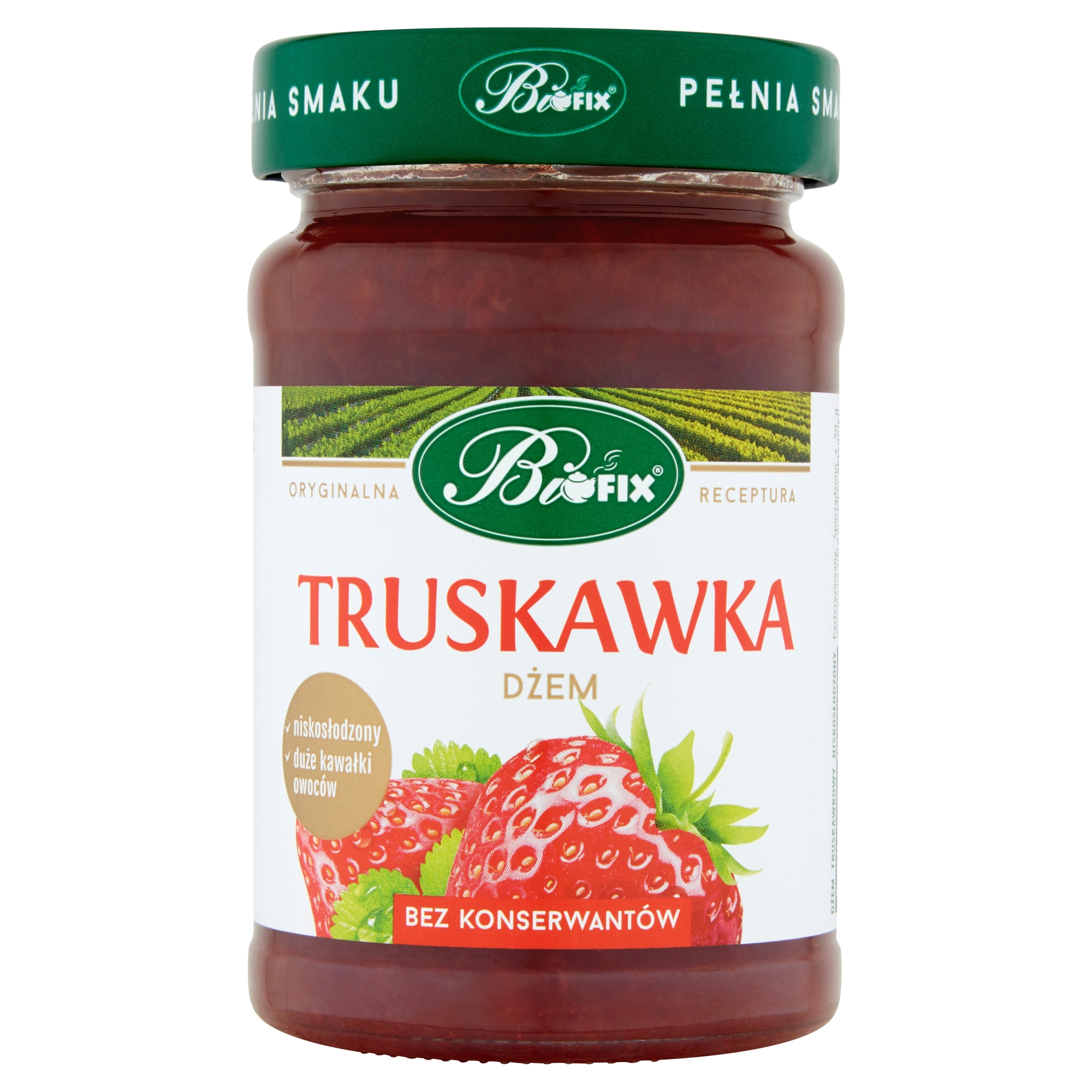 Levně 7X Bifix Jahodový džem nízkoslazený bez konzervantů Velké kousky 290 g