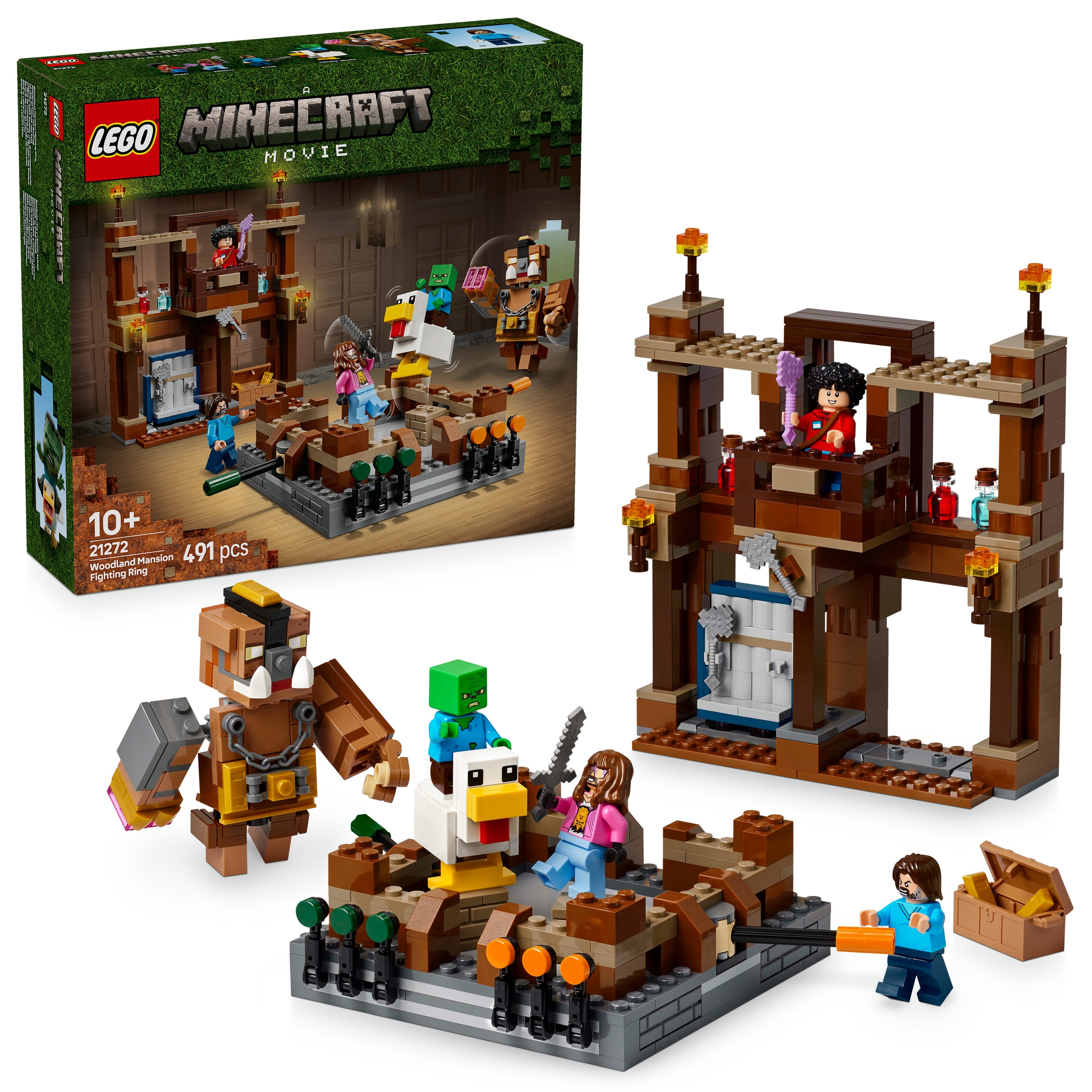 LEGO Minecraft 21272 кольцо в лесной усадьбе