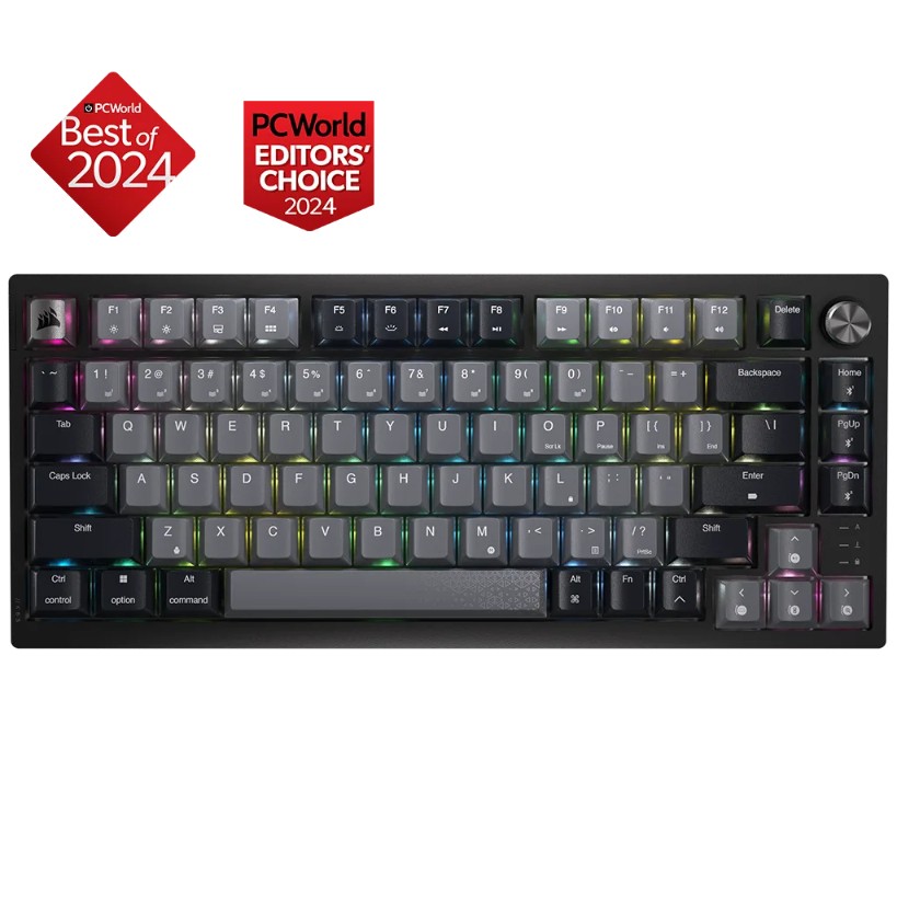 CORSAIR K65 PLUS WIRELESS 75% RGB Mechanical Gaming Keyboard — 11