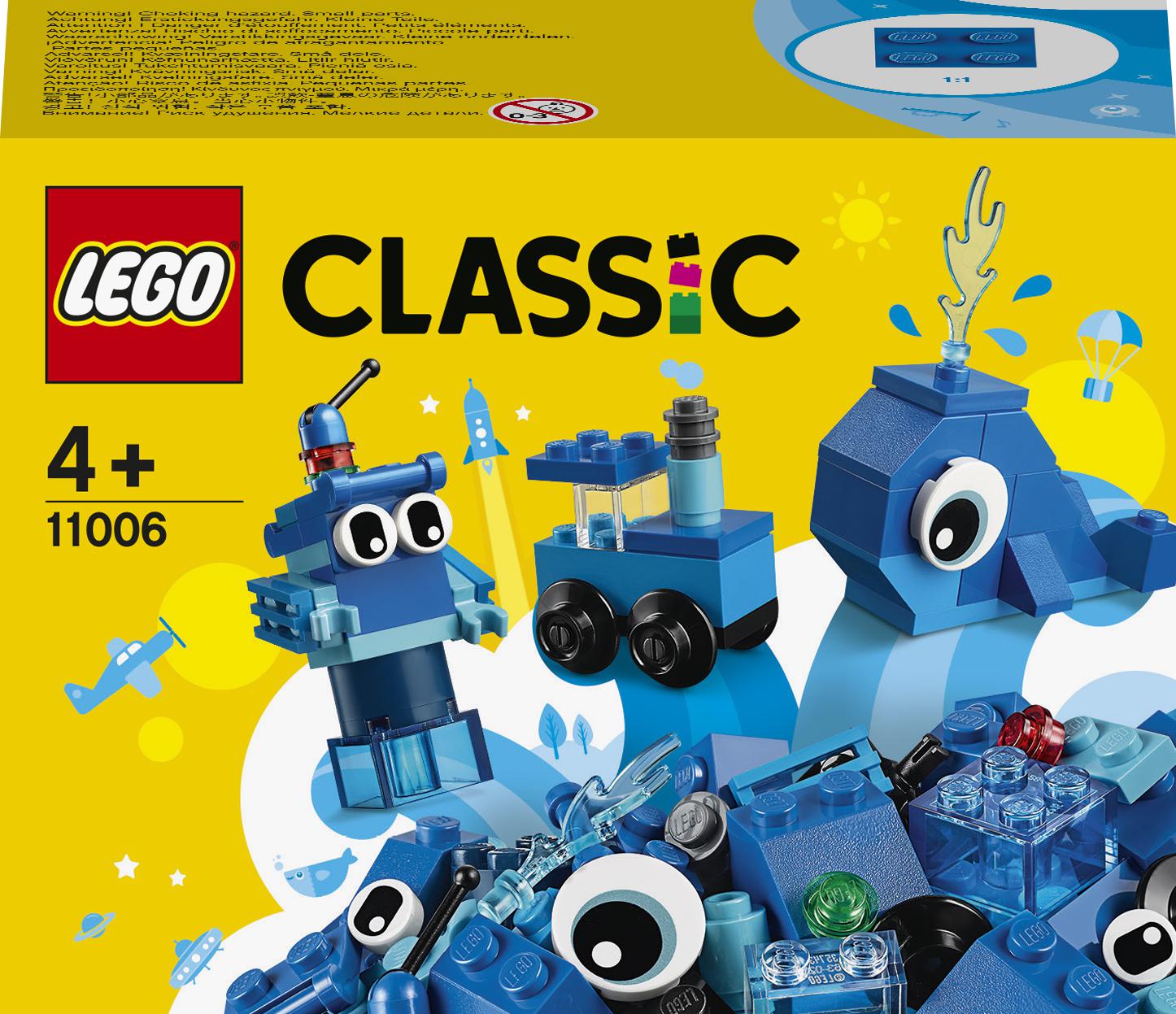 Lego Classic 11006 Niebieskie klocki kreatywne