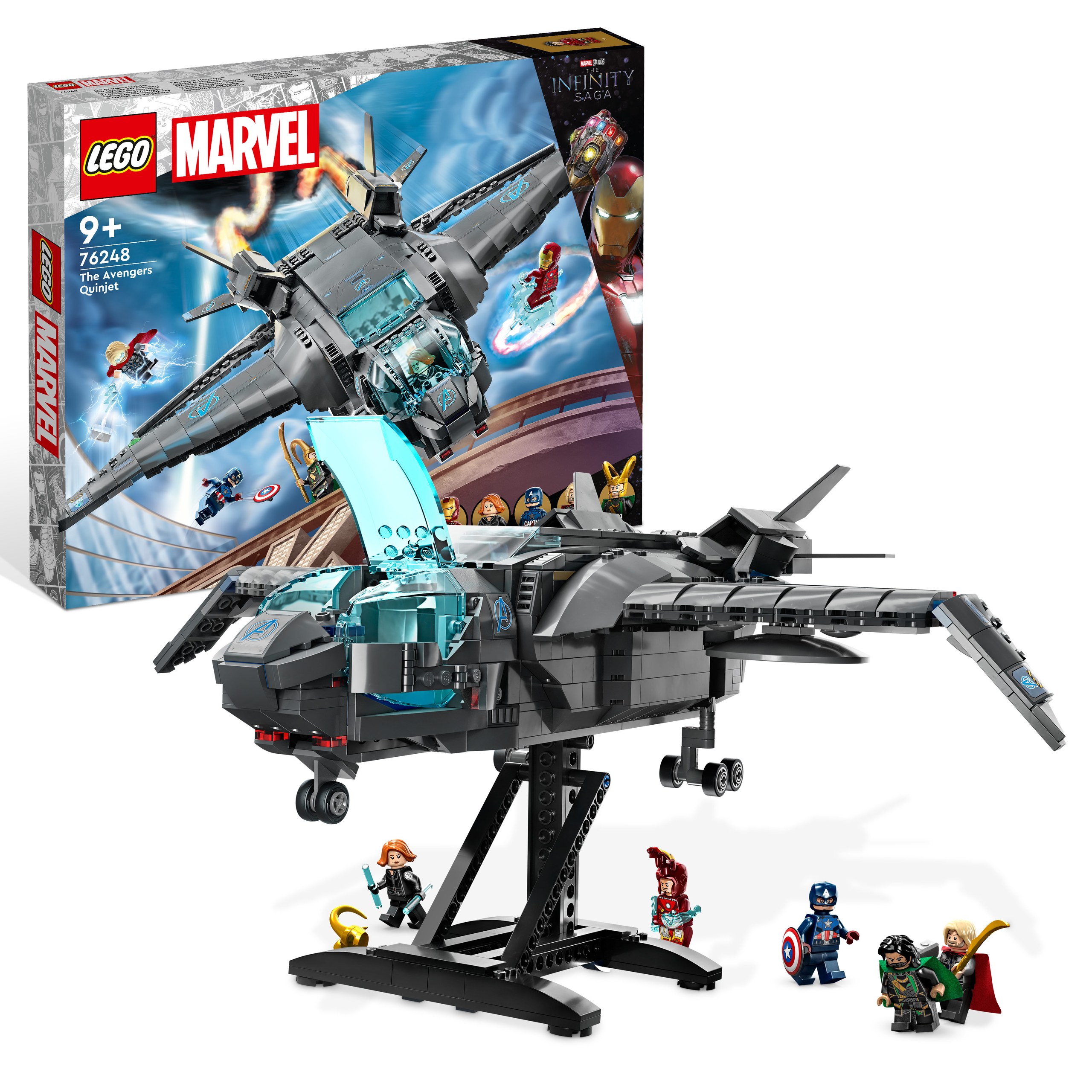 Lego Heroes 76248 Quinjet Avengers