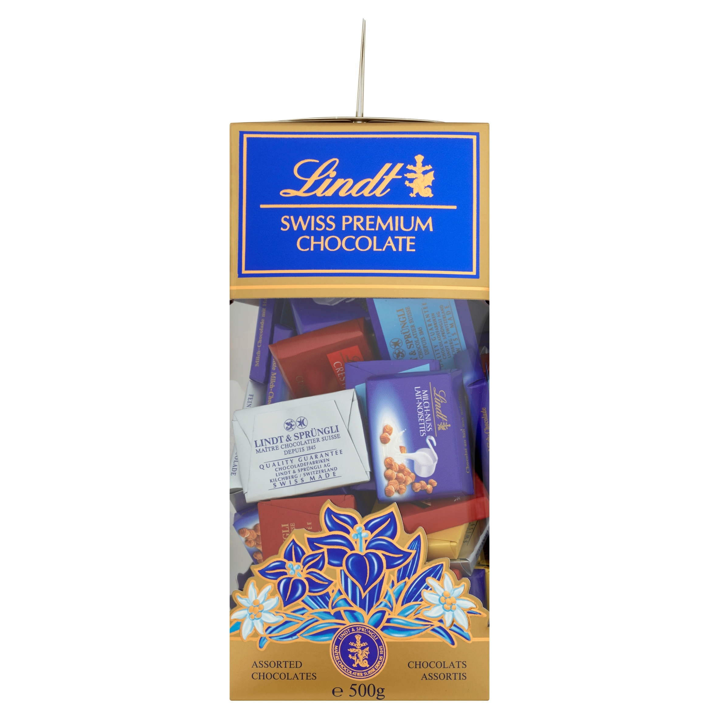 Lindt Swiss Premium Lindt Assorted Napolitaines Czekoladki 500g