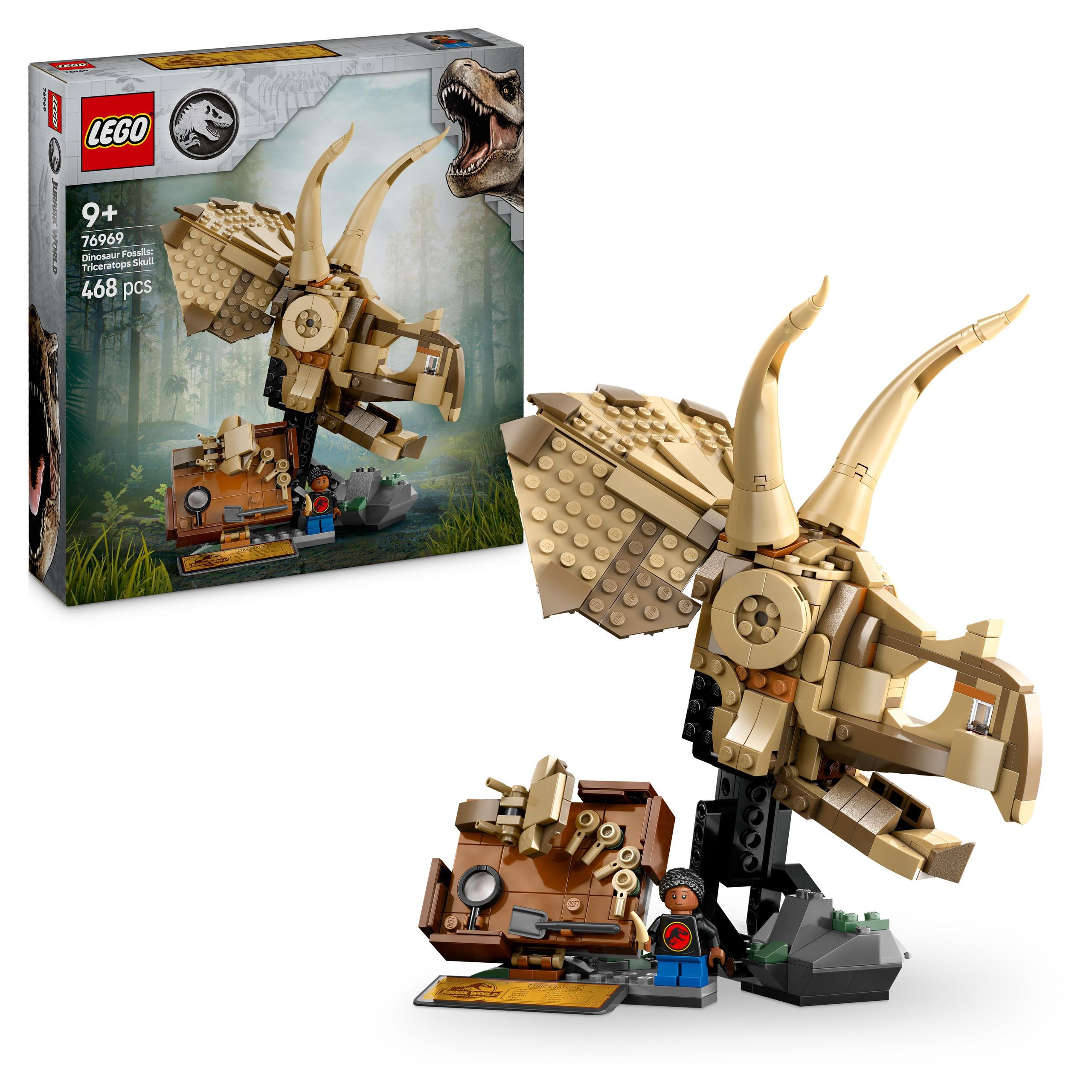 Lego Jurrasic World 76969 Dinosauří fosilie: Lebka triceratopse