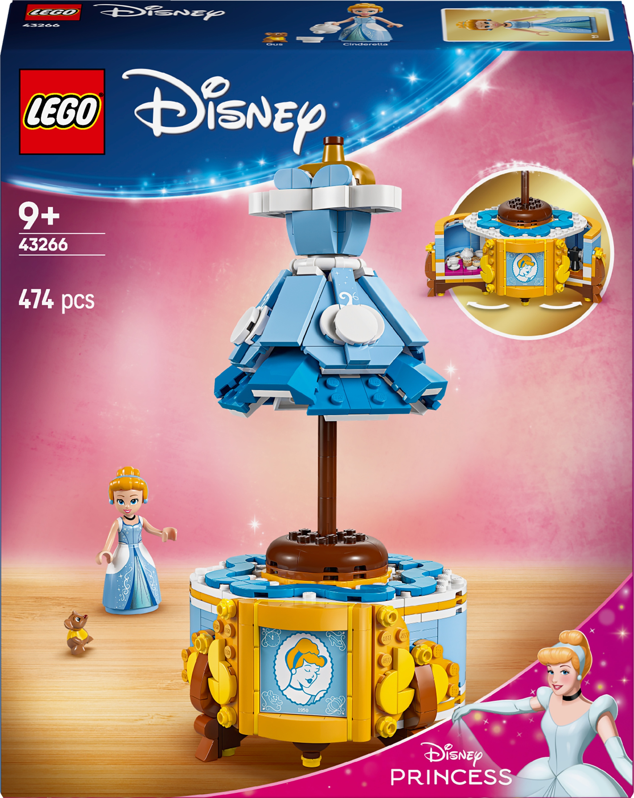 Lego Disney 43266 Sukně Popelky