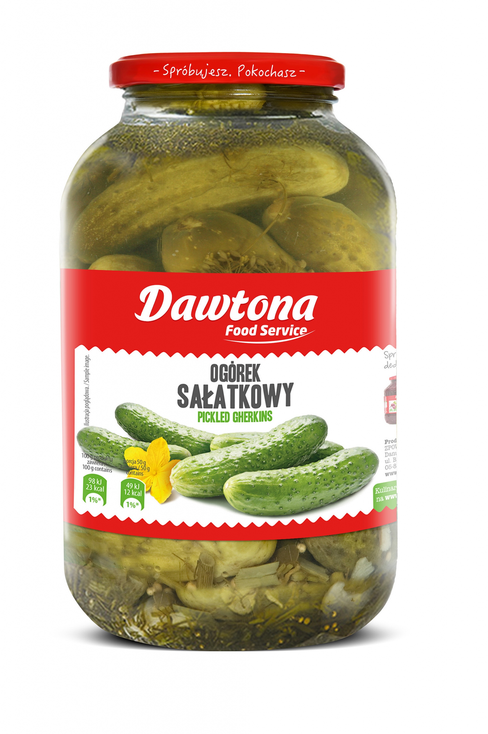 Levně Okurka salátová Dawtona 4,1 kg