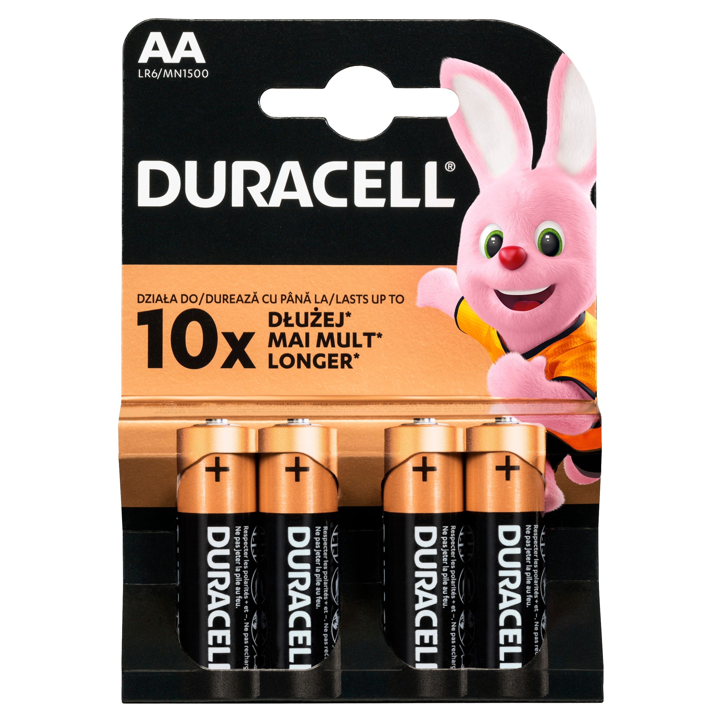 

Bateria alkaliczna Duracell Aa (R6) 4 szt.