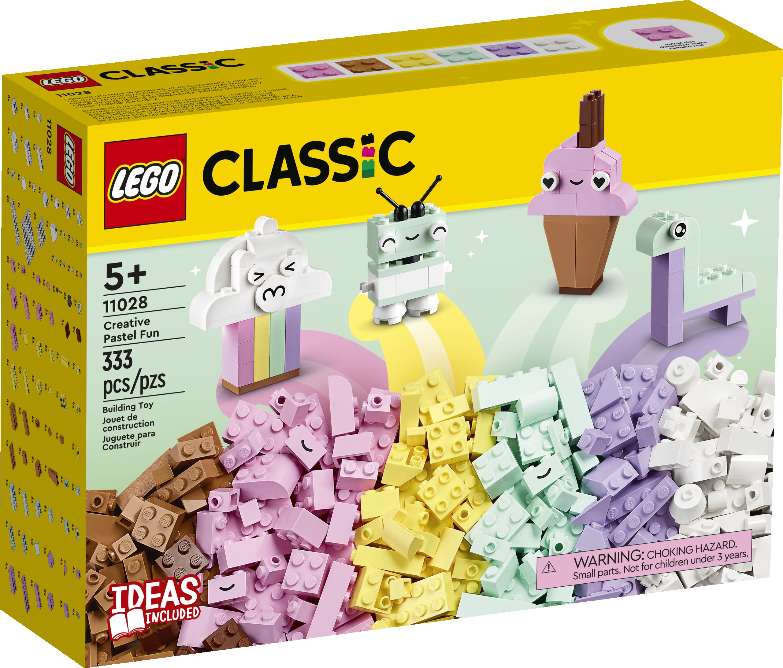 Lego 11028 Classic Kreativní zábava s pastelovými barvami