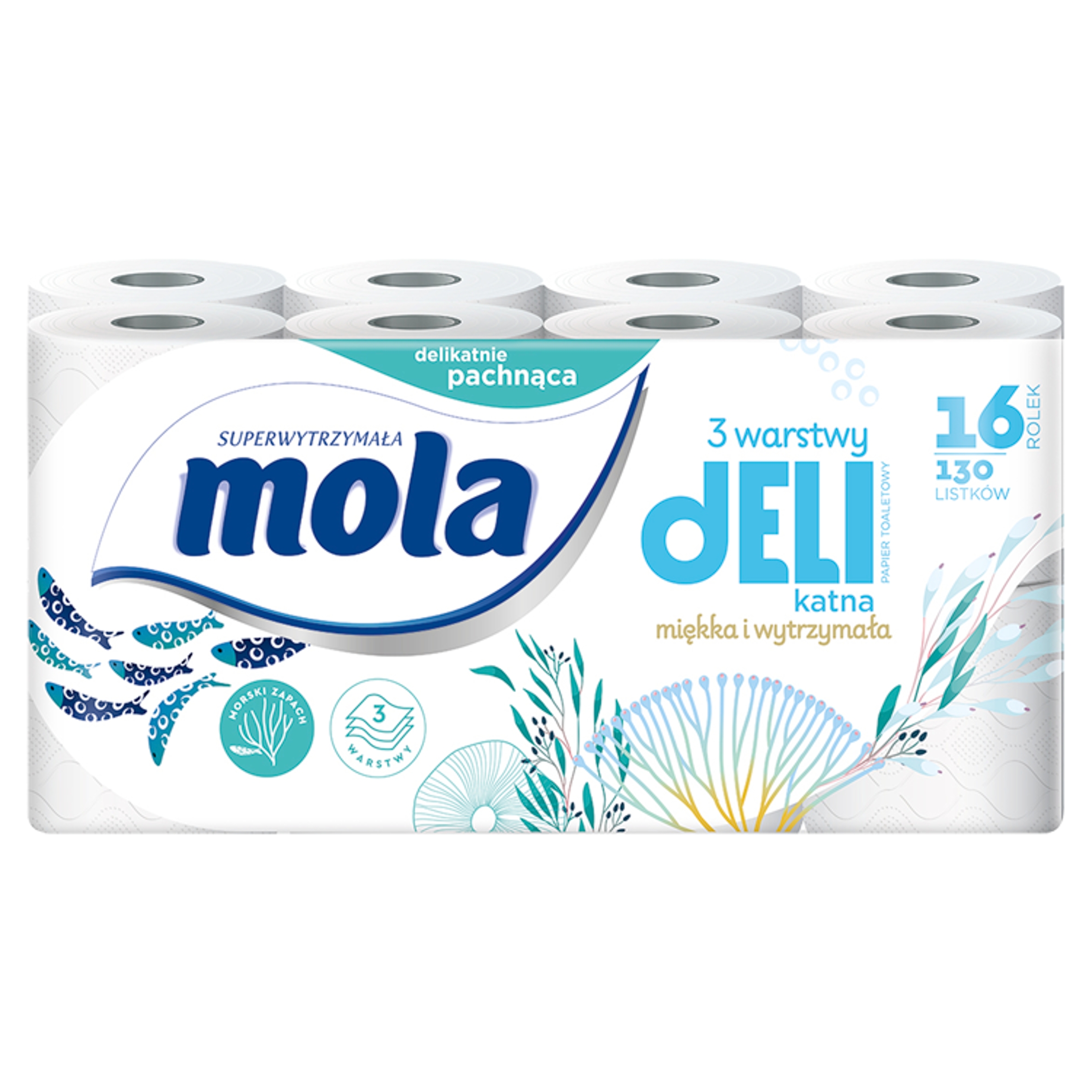 

Mola papier toaletowy zapach morski 16 szt.