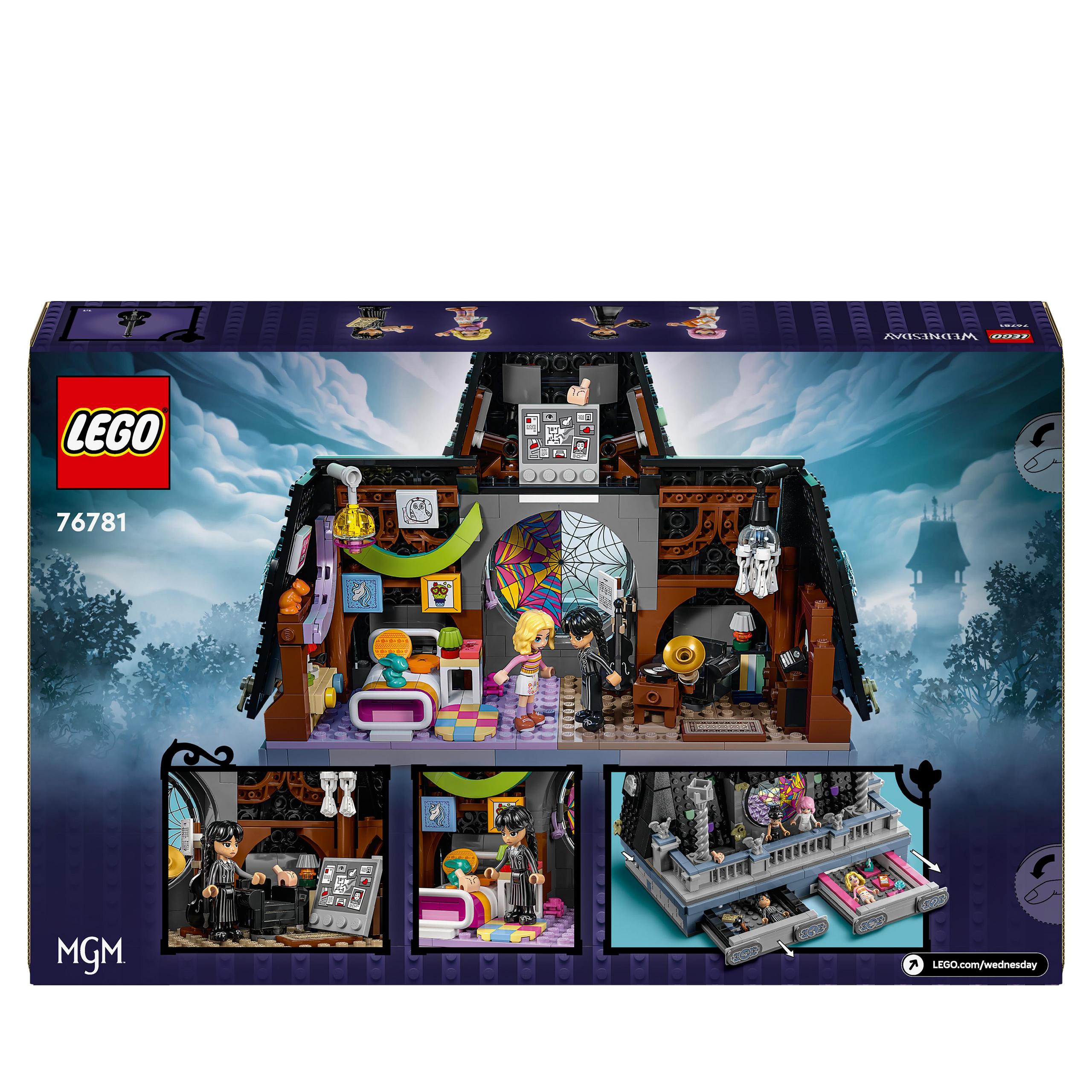 Lego Wednesday Pokój Wednesday I Enid Zestaw Klocków Konstrukcyjne