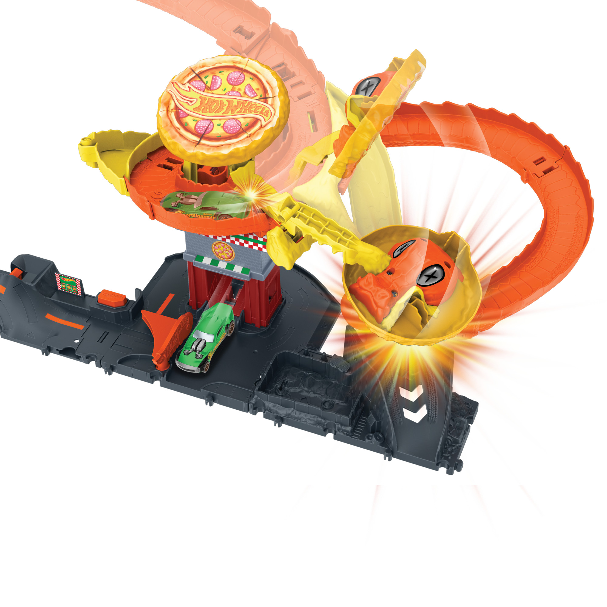 Hot Wheels City Odjazdowa pizza - Atak kobry Model HOT WHEELS