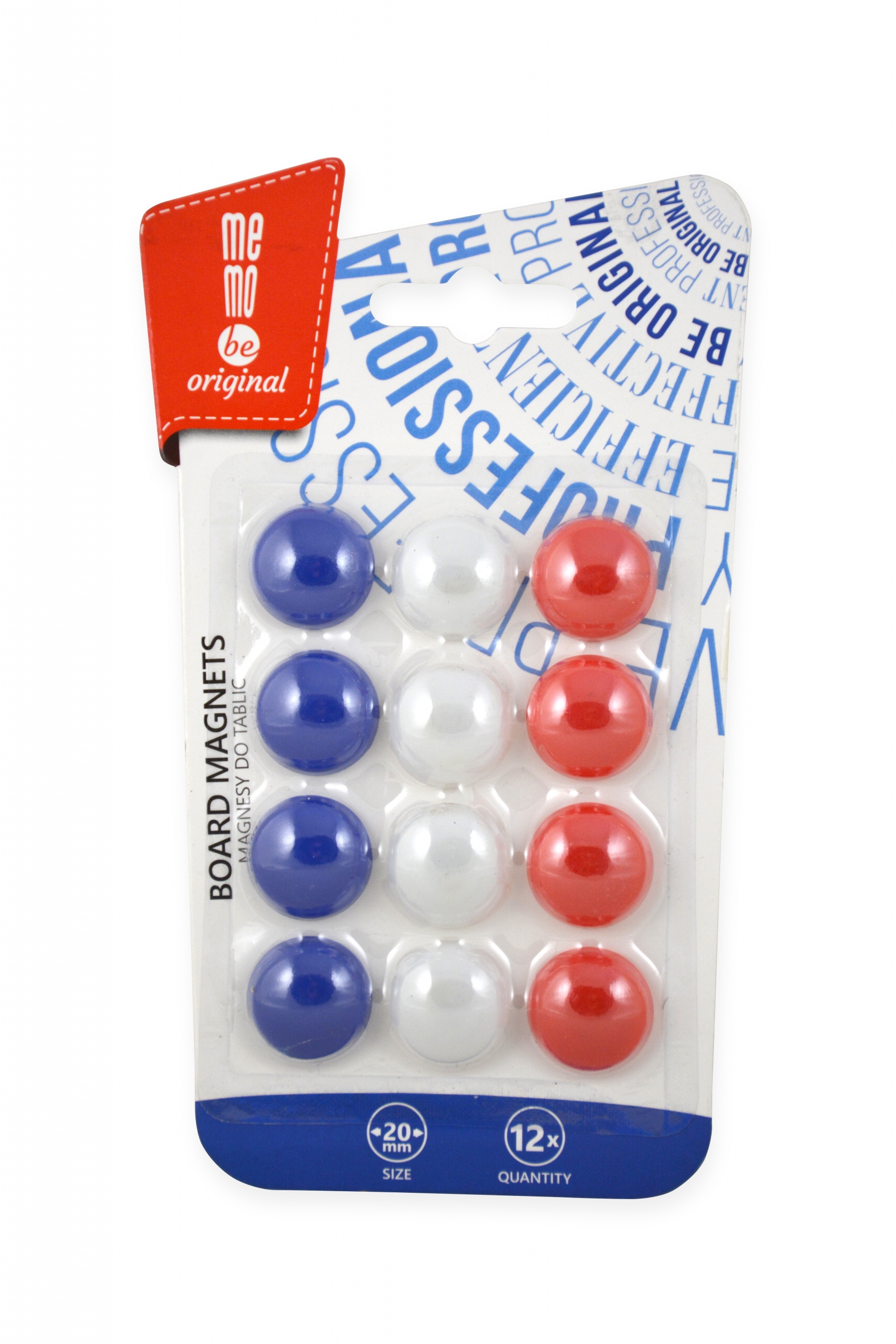 

Magnesy Do Tablic Memobe 20MM 12SZT Blister