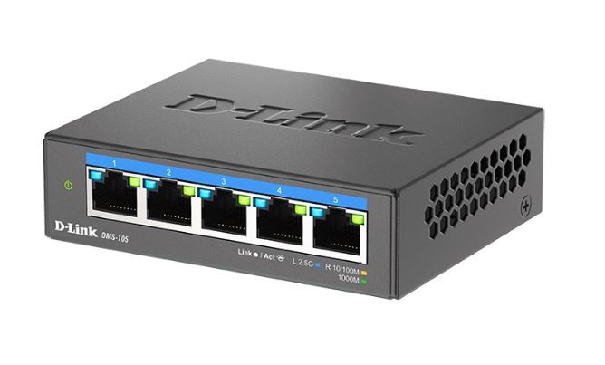 D-LINK 5-Port Multi-Gigabit Unmanaged Switch — 11