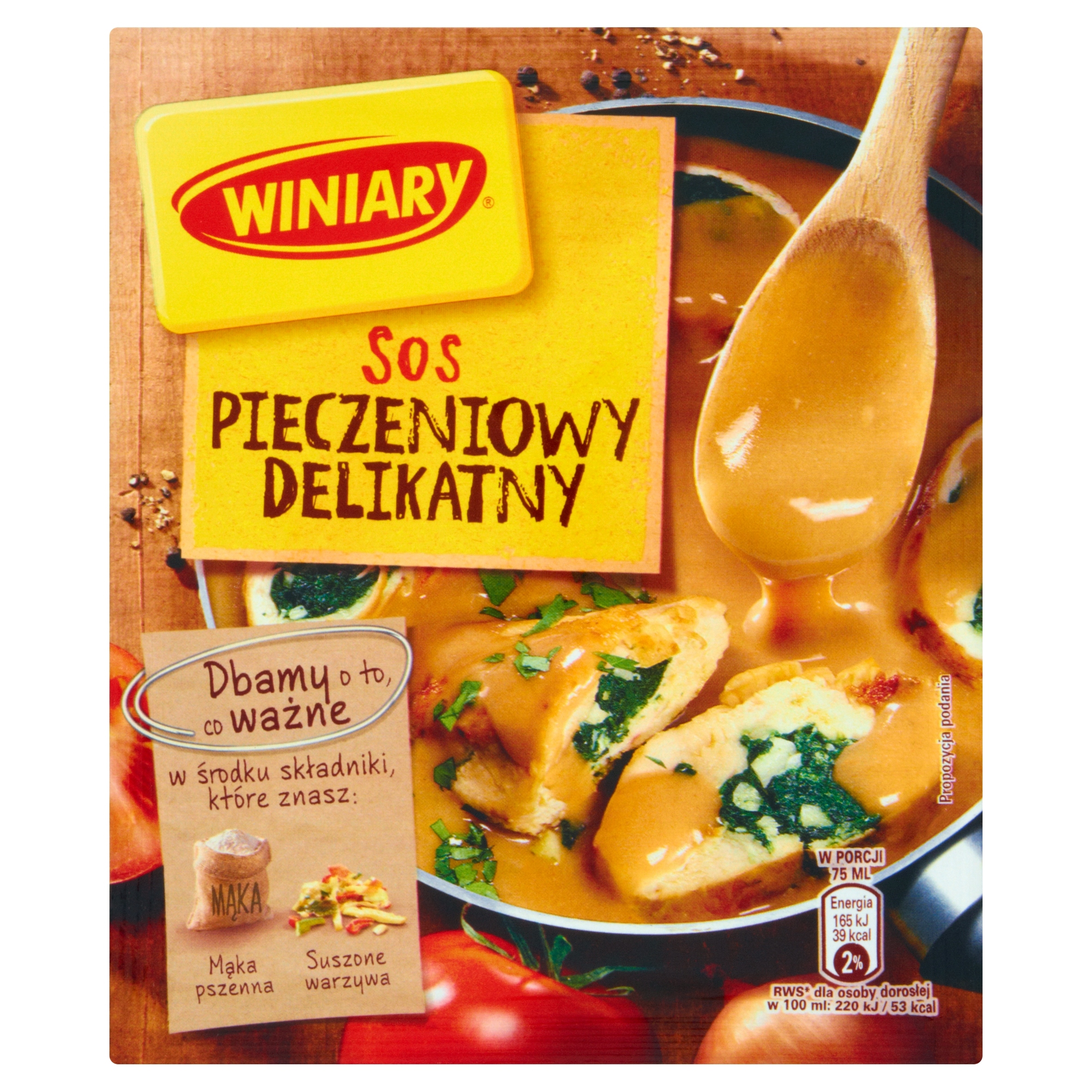 Levně 10 x Winiary Omáčka Jemná 34 g