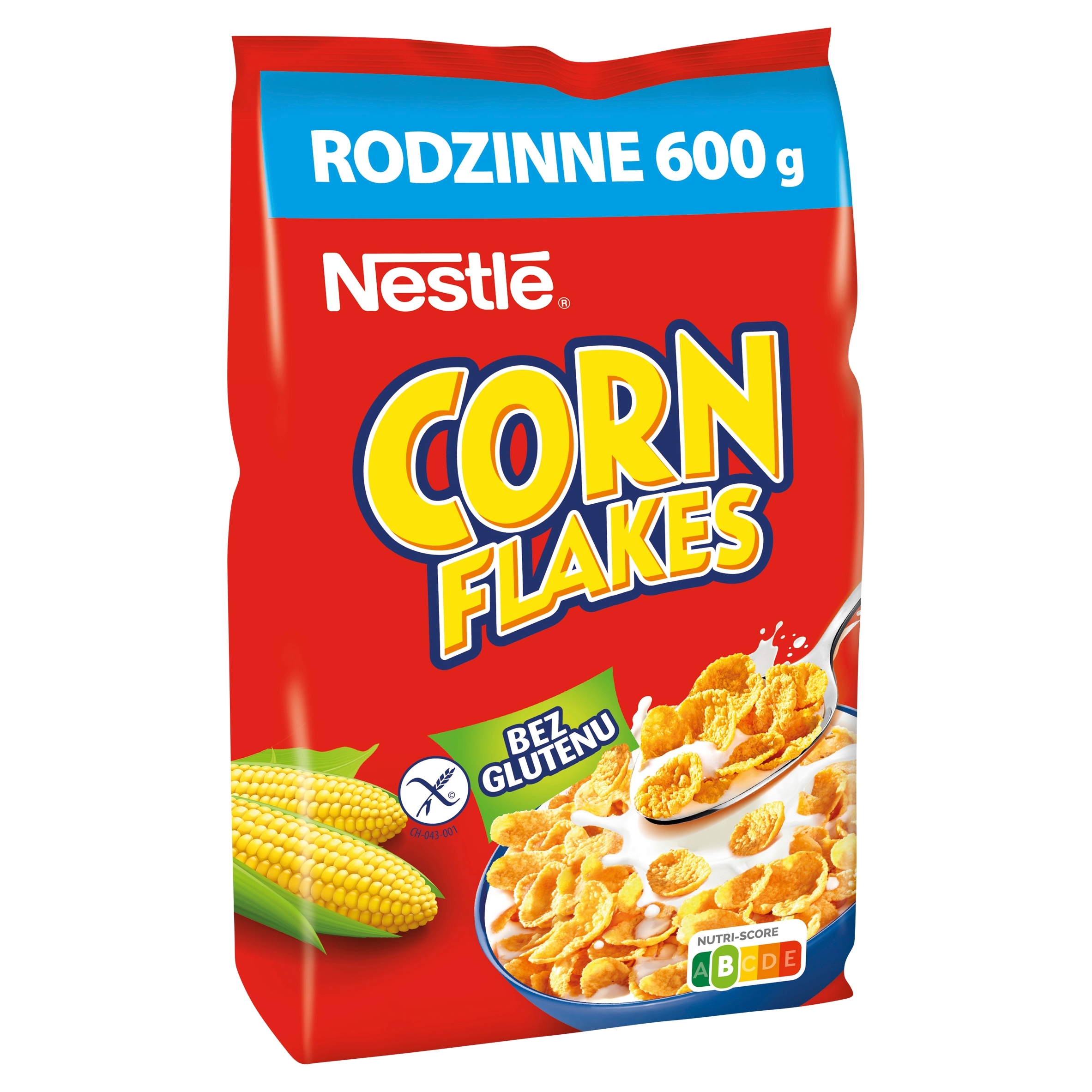 Levně 3X Nestlé Corn Flakes Křupavé kukuřičné vločky s vitamíny 600 g