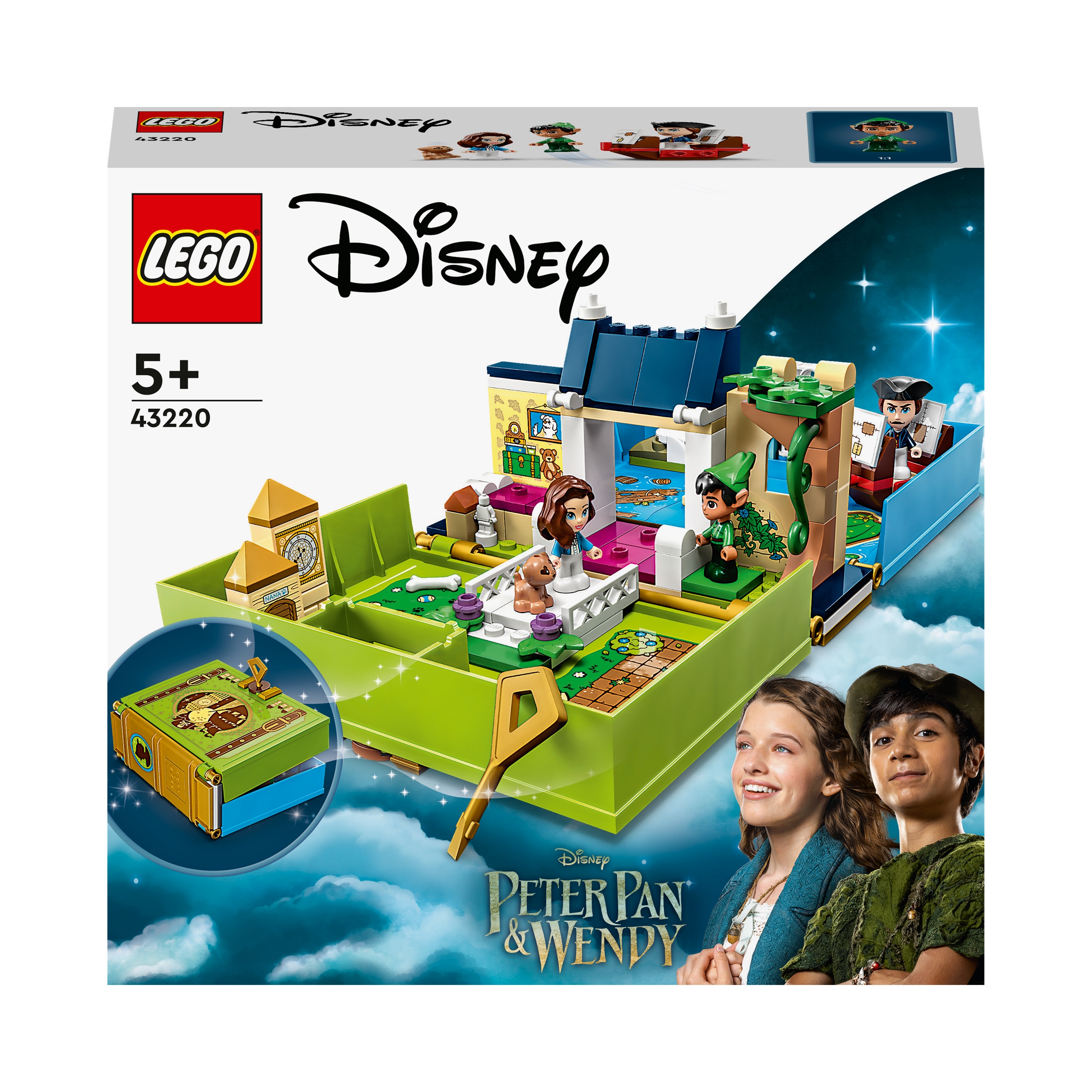 Lego Disney 43220 Kouzelná kniha Petra Pana a Wandy