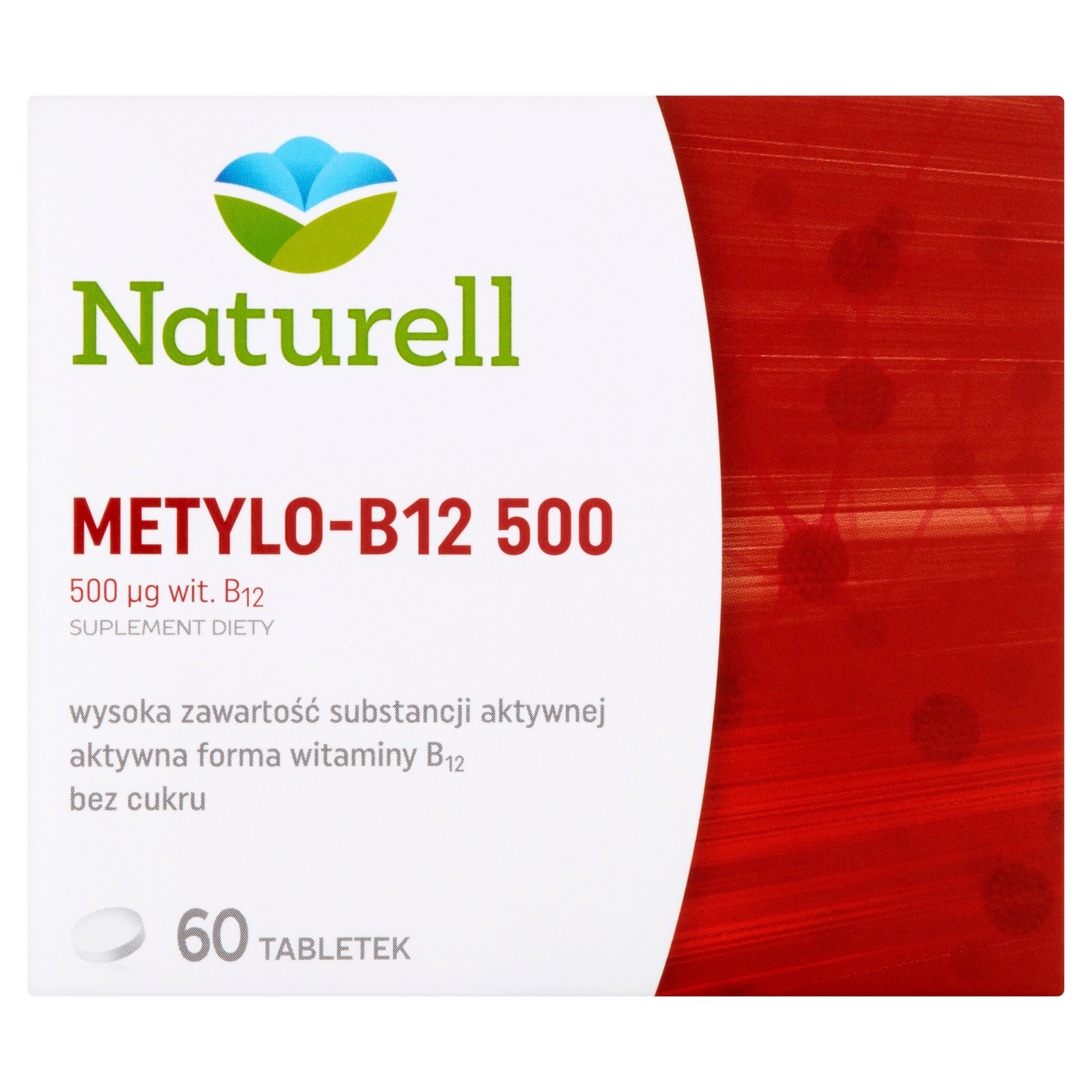 NATURELL Metylo B-12 x 60 tabletek