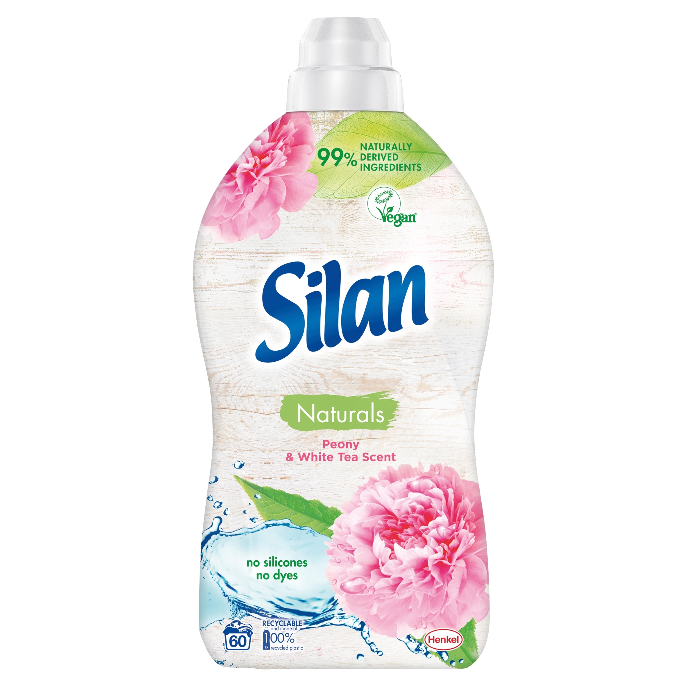 

Płyn do płukania Silan Naturals Peony 1,45 l