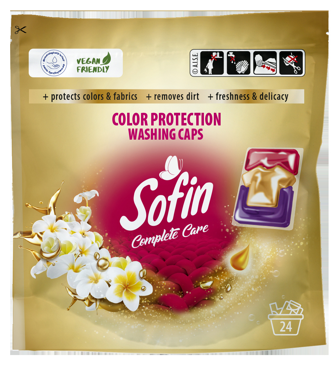 

Global Sofin Kapsułki Żelowe Do Prania Kolor 24SZT
