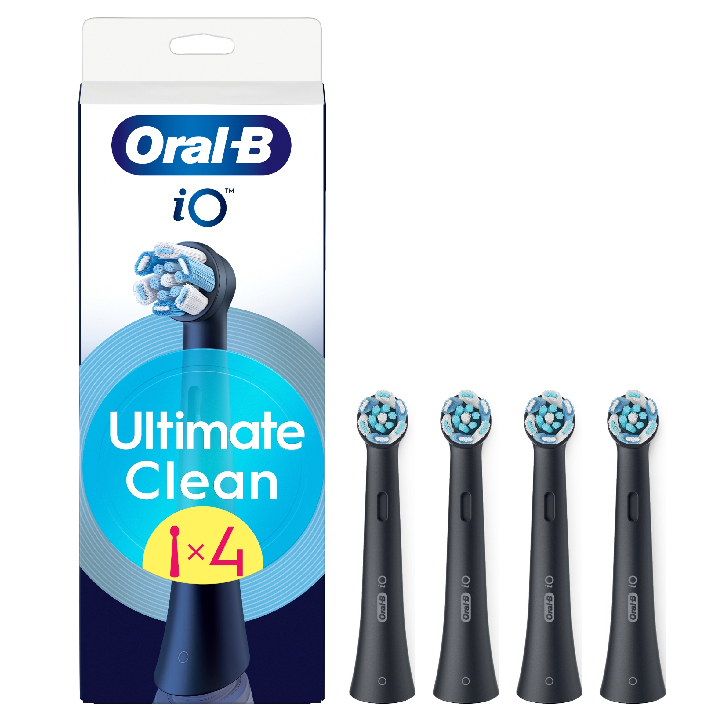 Oral-B iO Series Ultimate Clean Black Oryginalne końcówki szczoteczek
