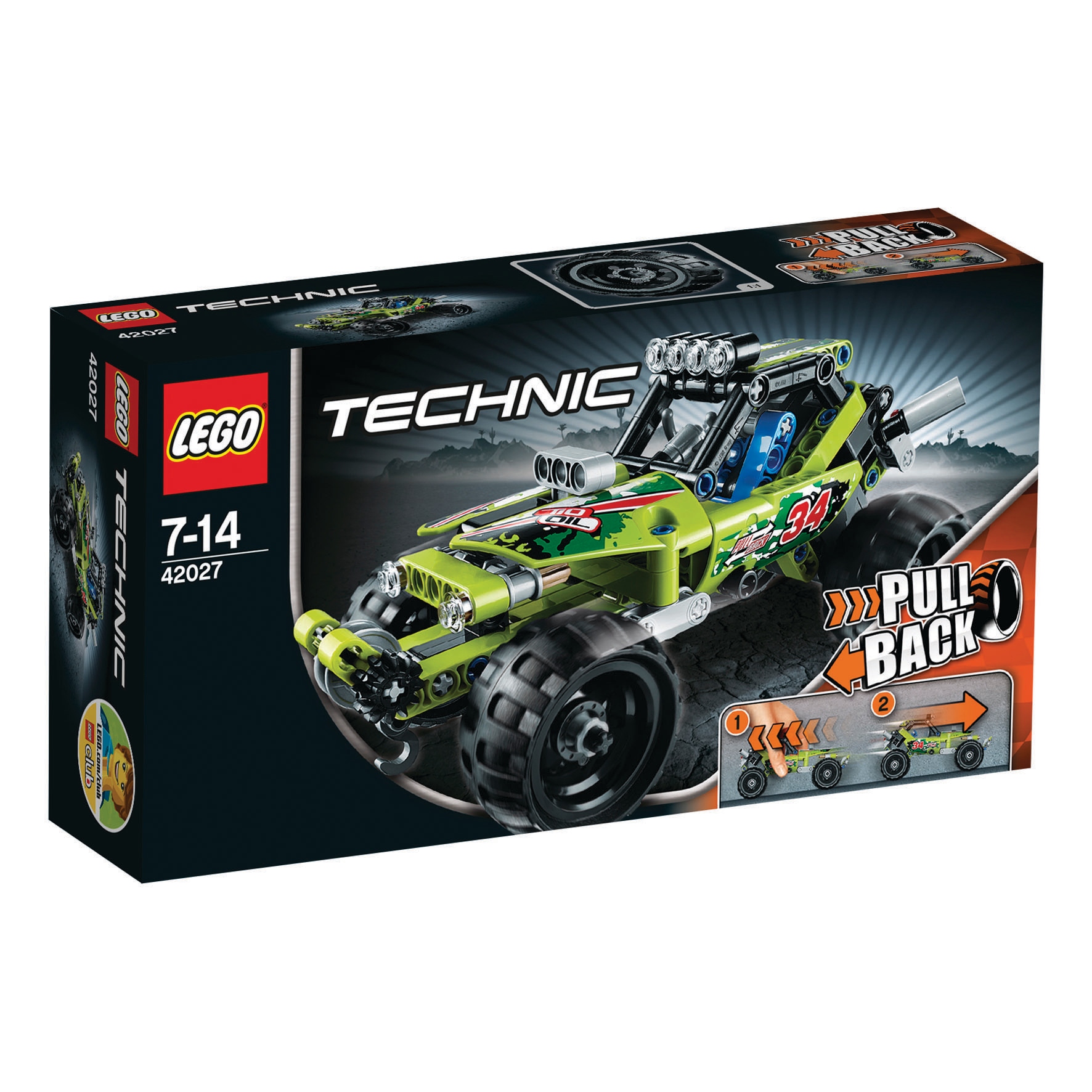 Lego Technic Pustynna wyścigówka 42027