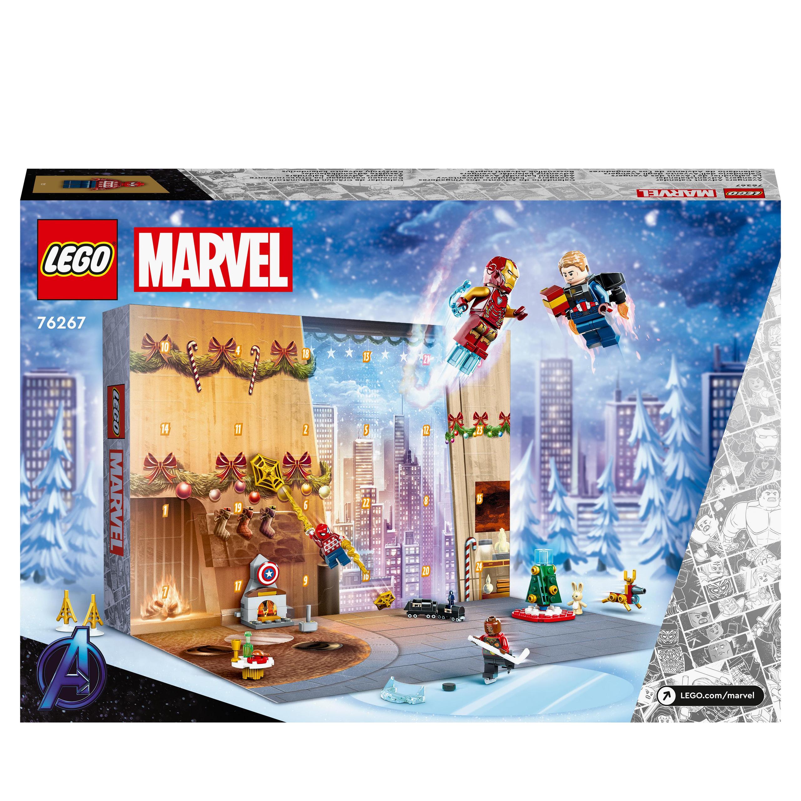 Lego 76267 Heroes Adventní kalendář Marvel Avengers 2023